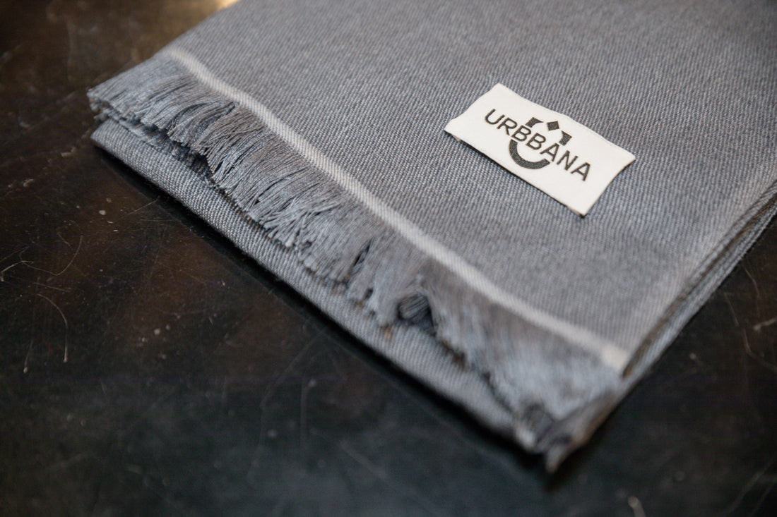 Cashmere Scarf - Grey