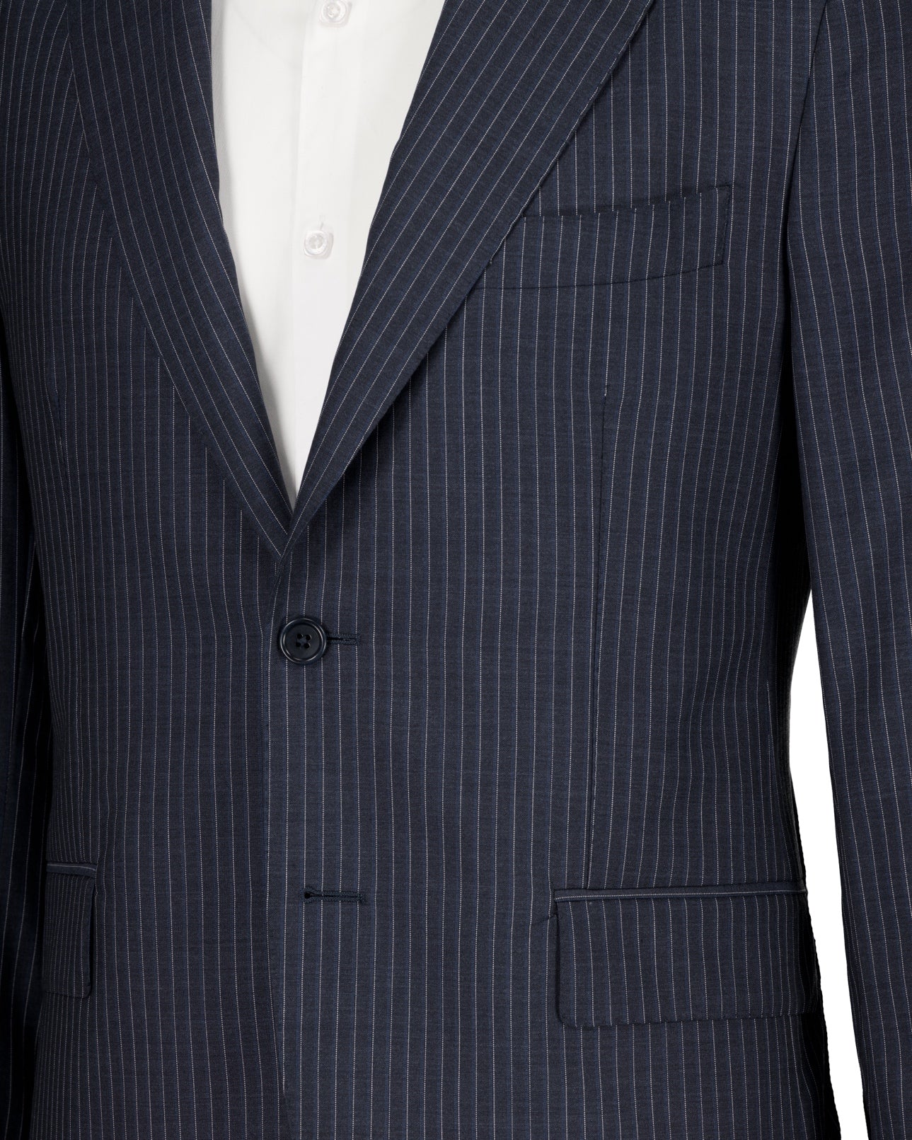 Bruno Zegna Cloth Suit - Navy - Premium Italian Tailored Suit