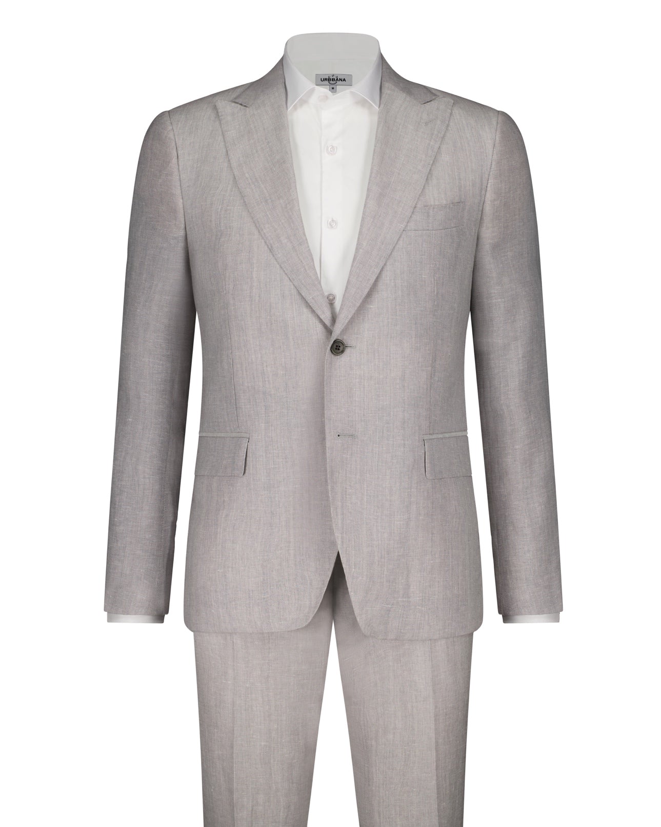 Bellucci Loro Piana Linen Cloth Suit - Sand