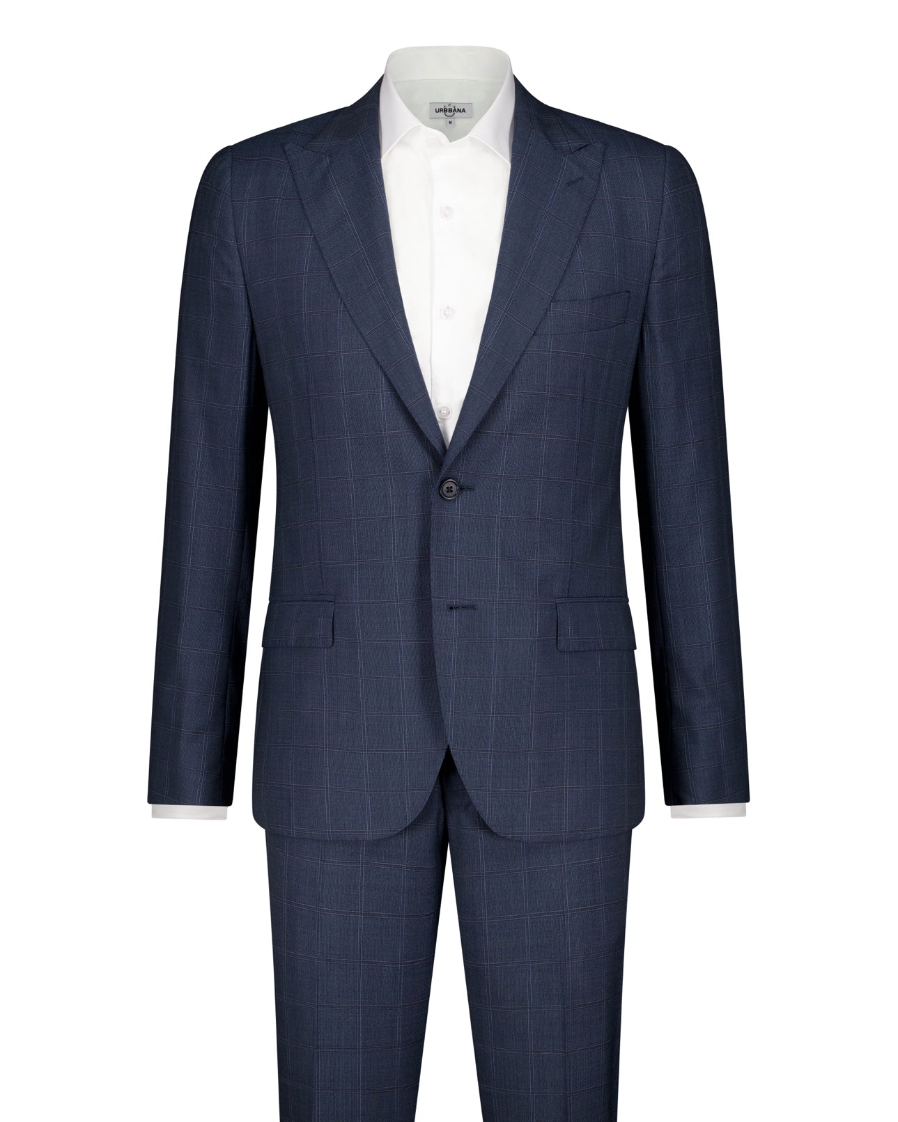 Bateman Zegna Cloth Suit - Navy - Zegna Fabric Men’s Suit