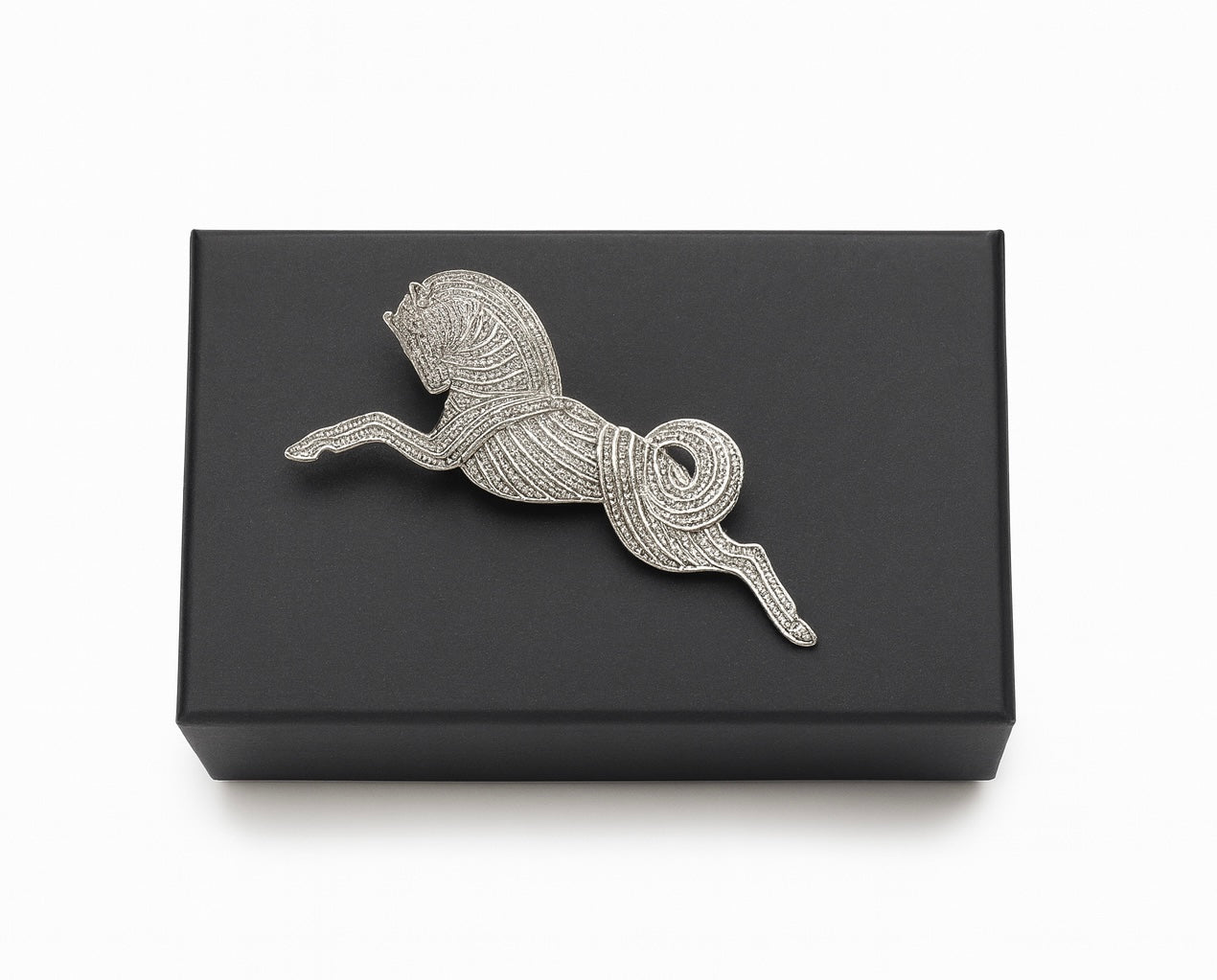 Trojan Lapel Pin - Silver