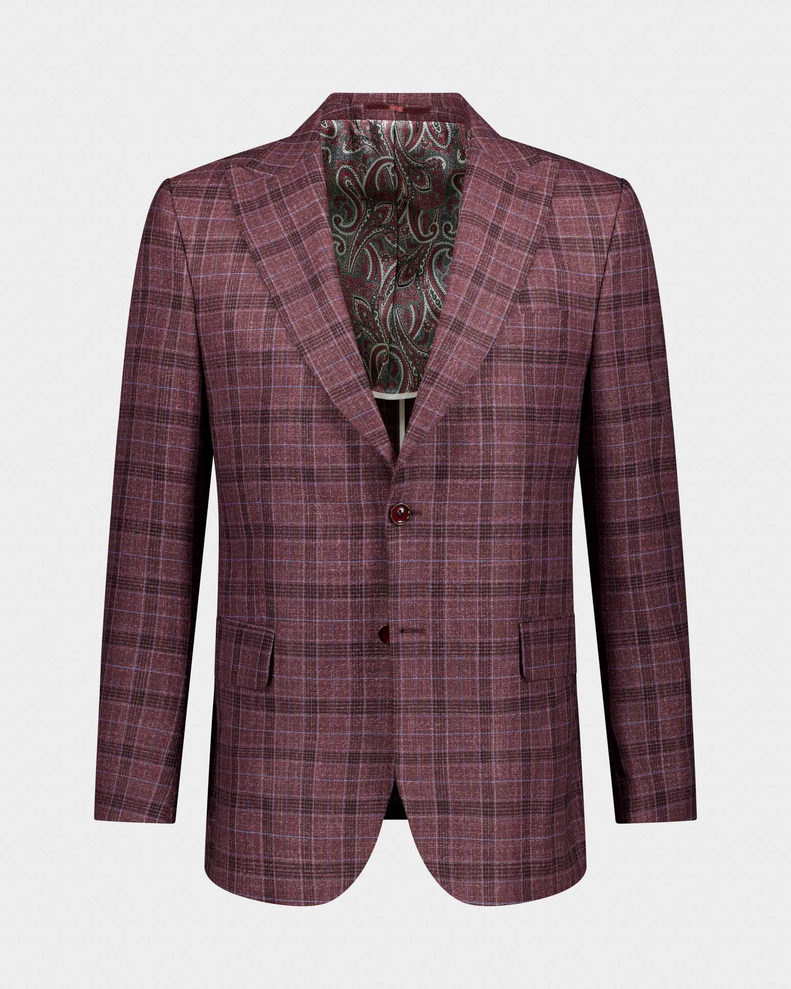 Kirkby Suit - Belgian Burgundy