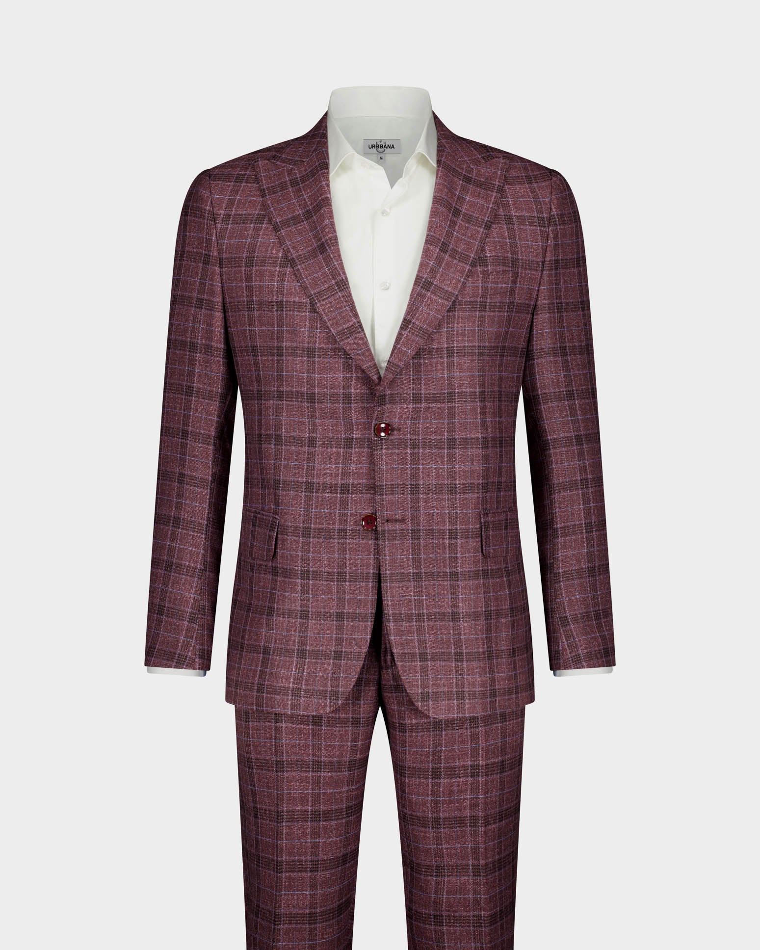 Kirkby Suit - Belgian Burgundy