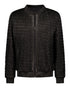 Icon Ruched Leather Bomber - Black - Leather Jacket by Urbbana