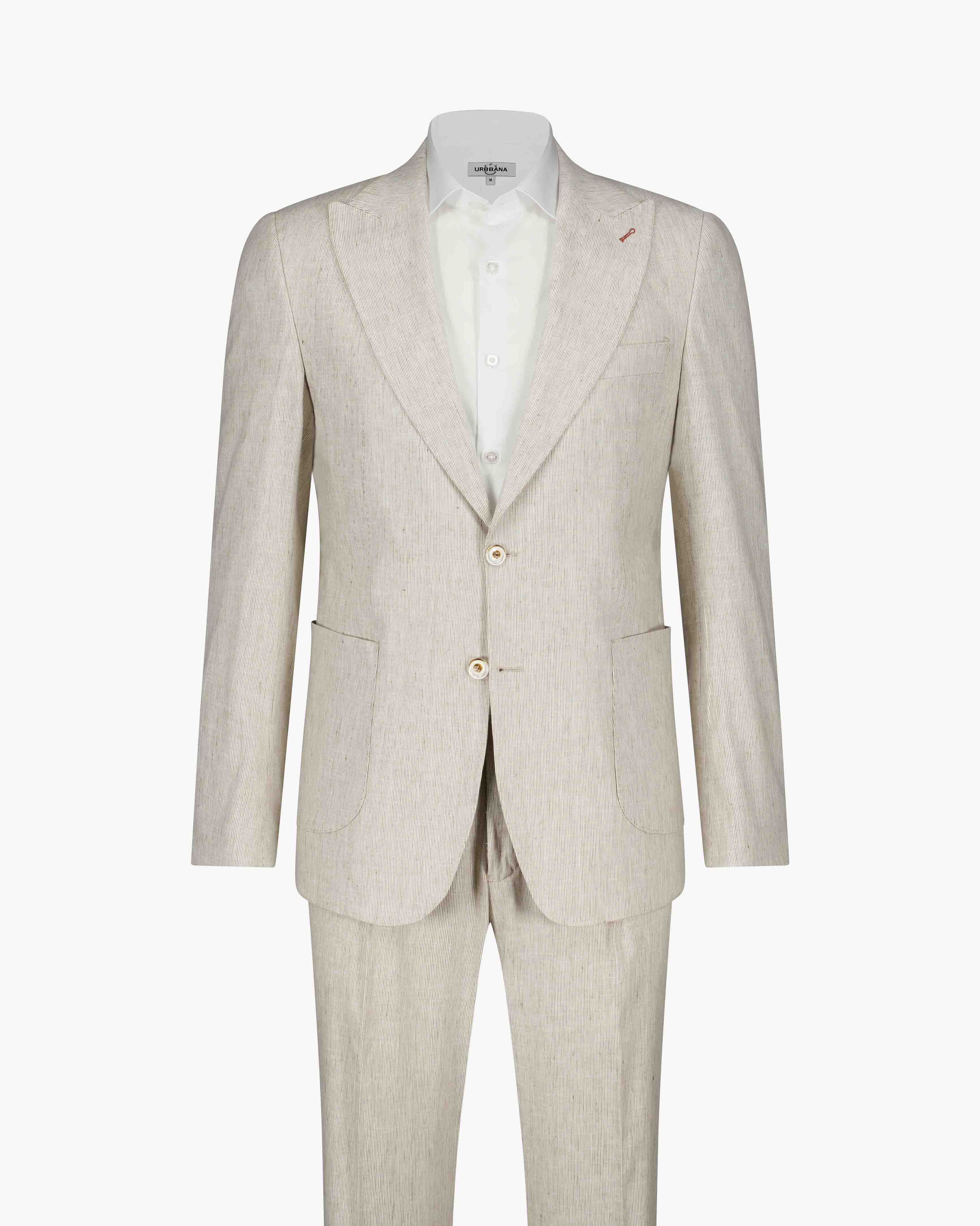 Sonny Linen Suit - Beige - Crafted for Confidence and Elegance