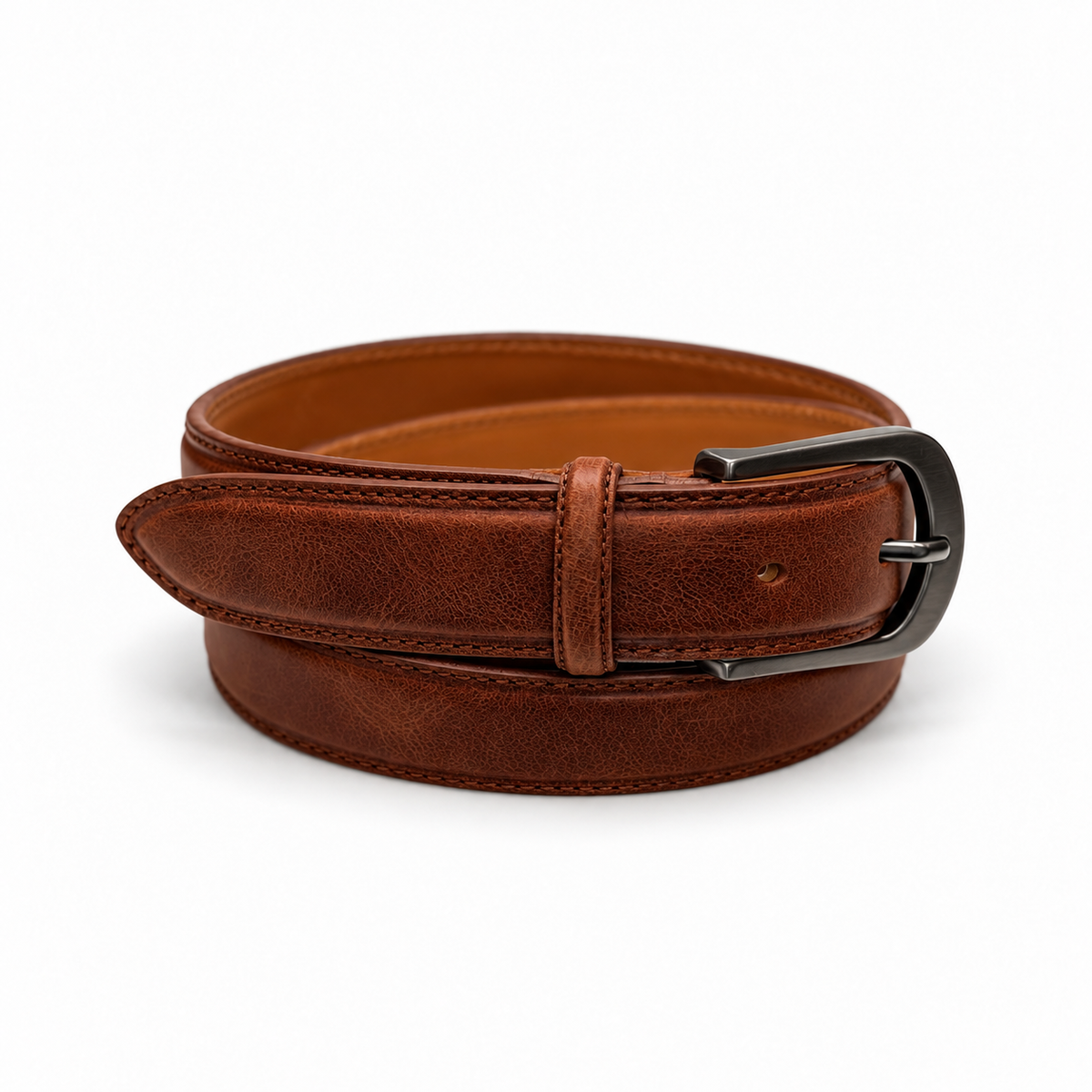 The Rami Belt- Brown — studio product view