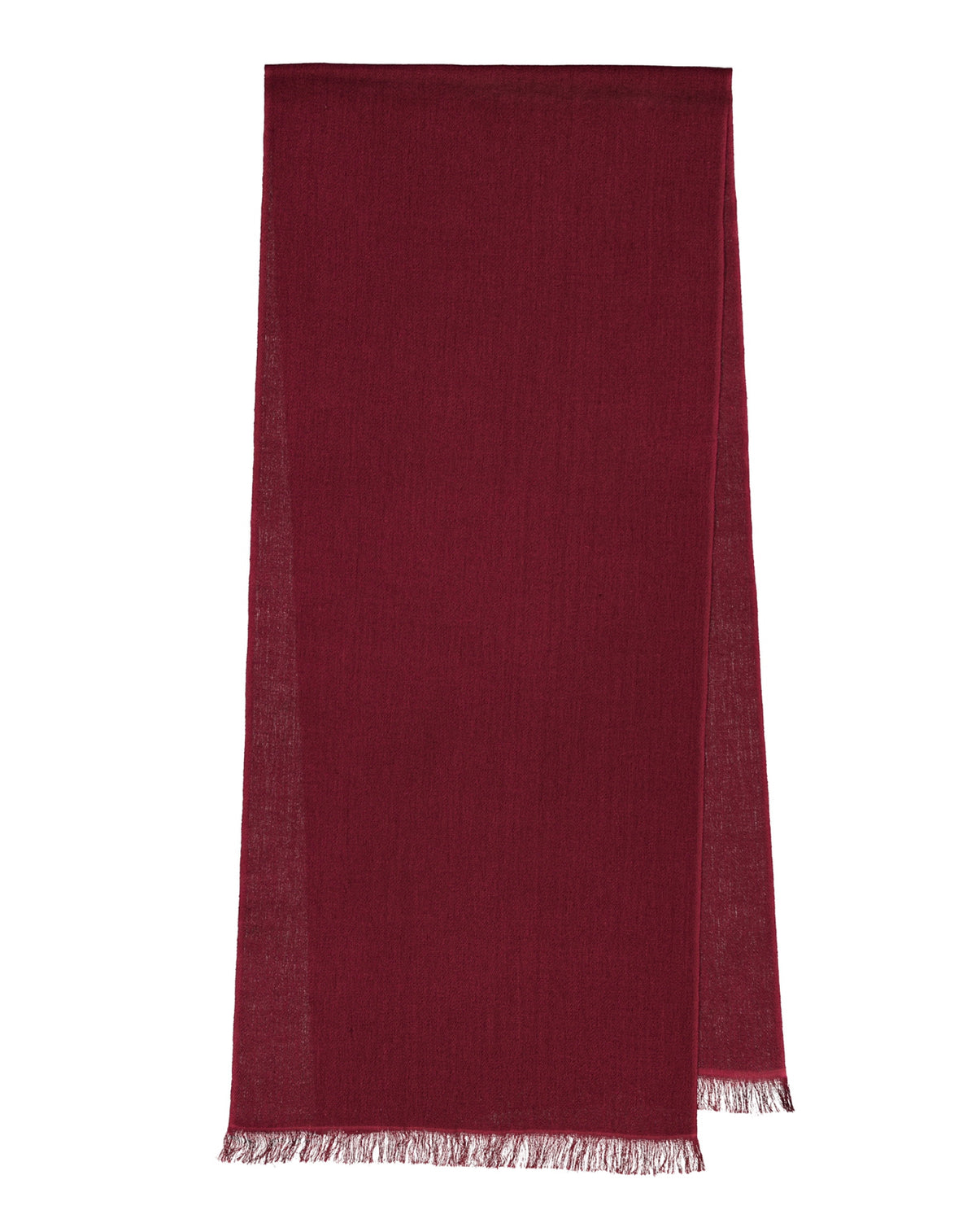 Cashmere Scarf - Red - Luxury Cashmere Silk Scarf