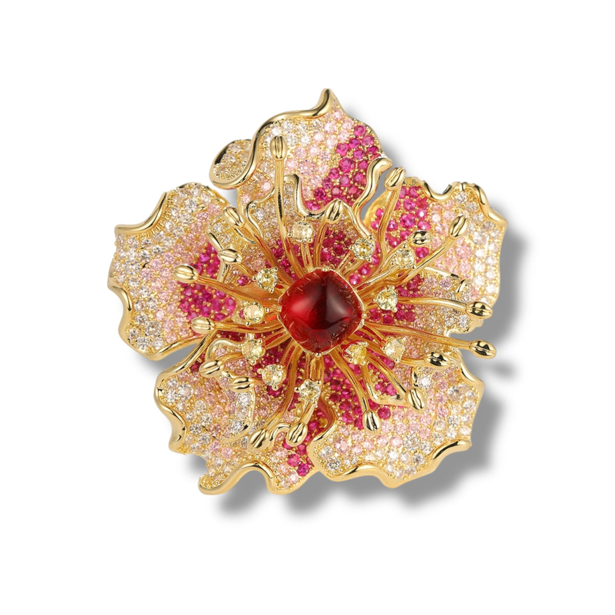 URBBANA embellished lapel pin.