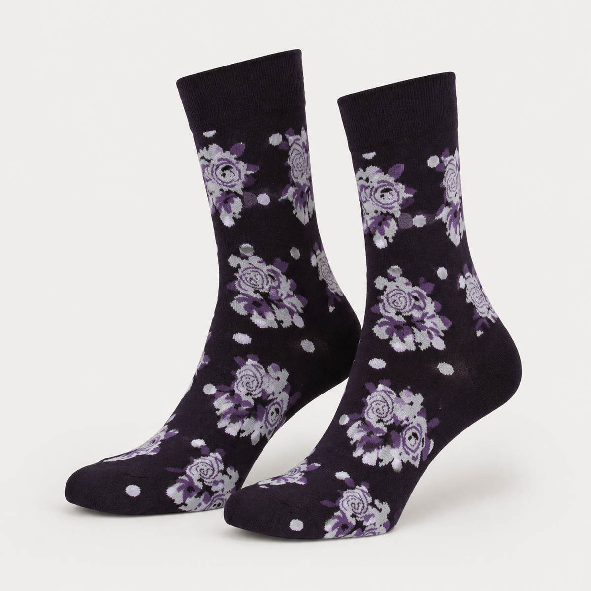 Xavier dress socks by URBBANA on a light grey studio background