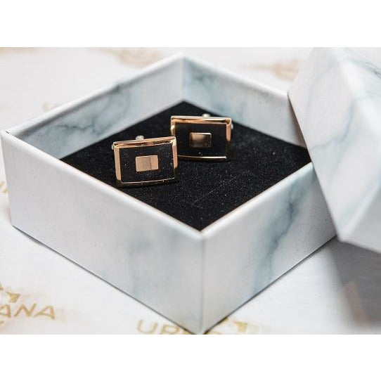 Cufflink - V - URBBANA Luxury Collection