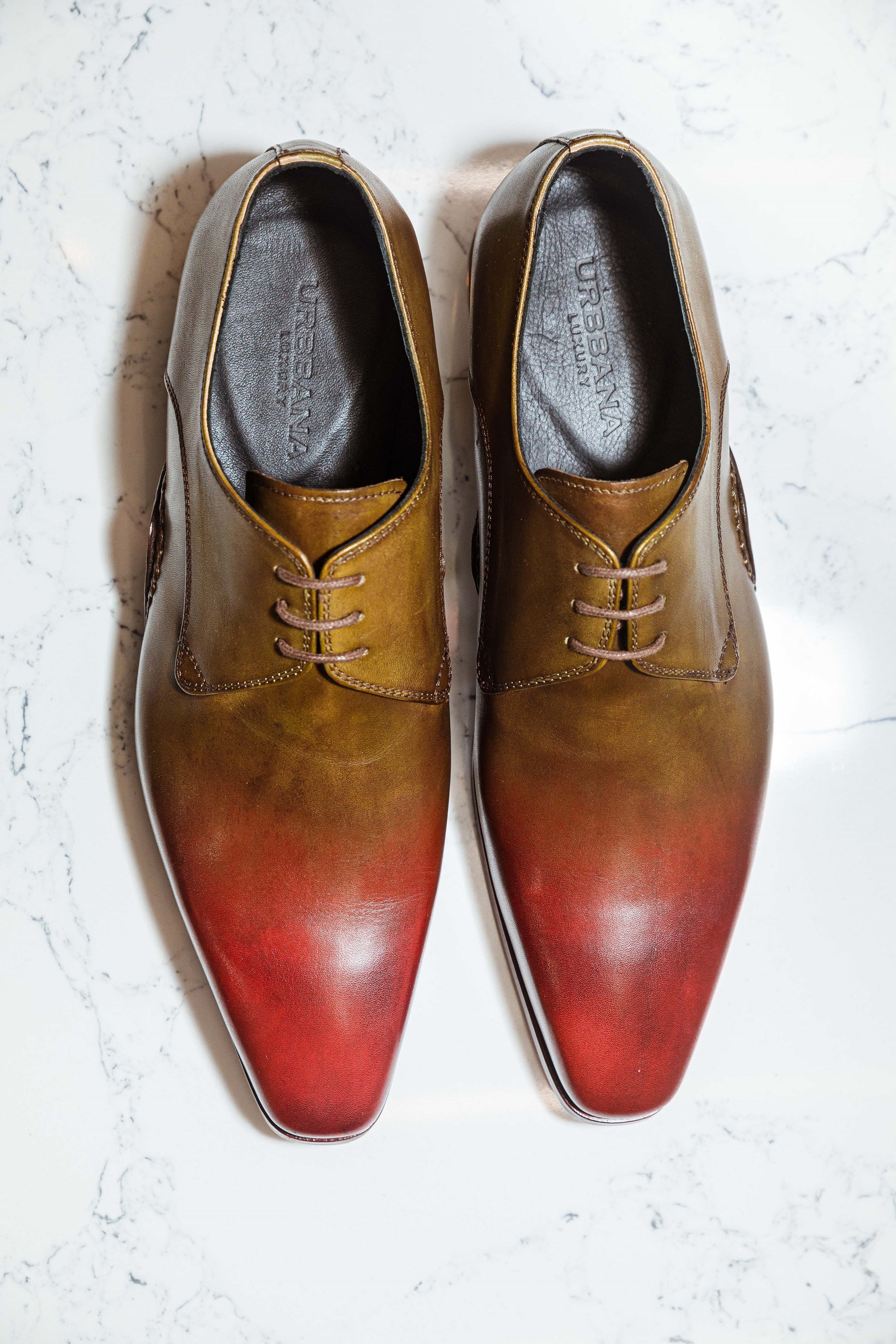 Natural Cherry Burgundy Patina - Attractive Shoes by Urbbana