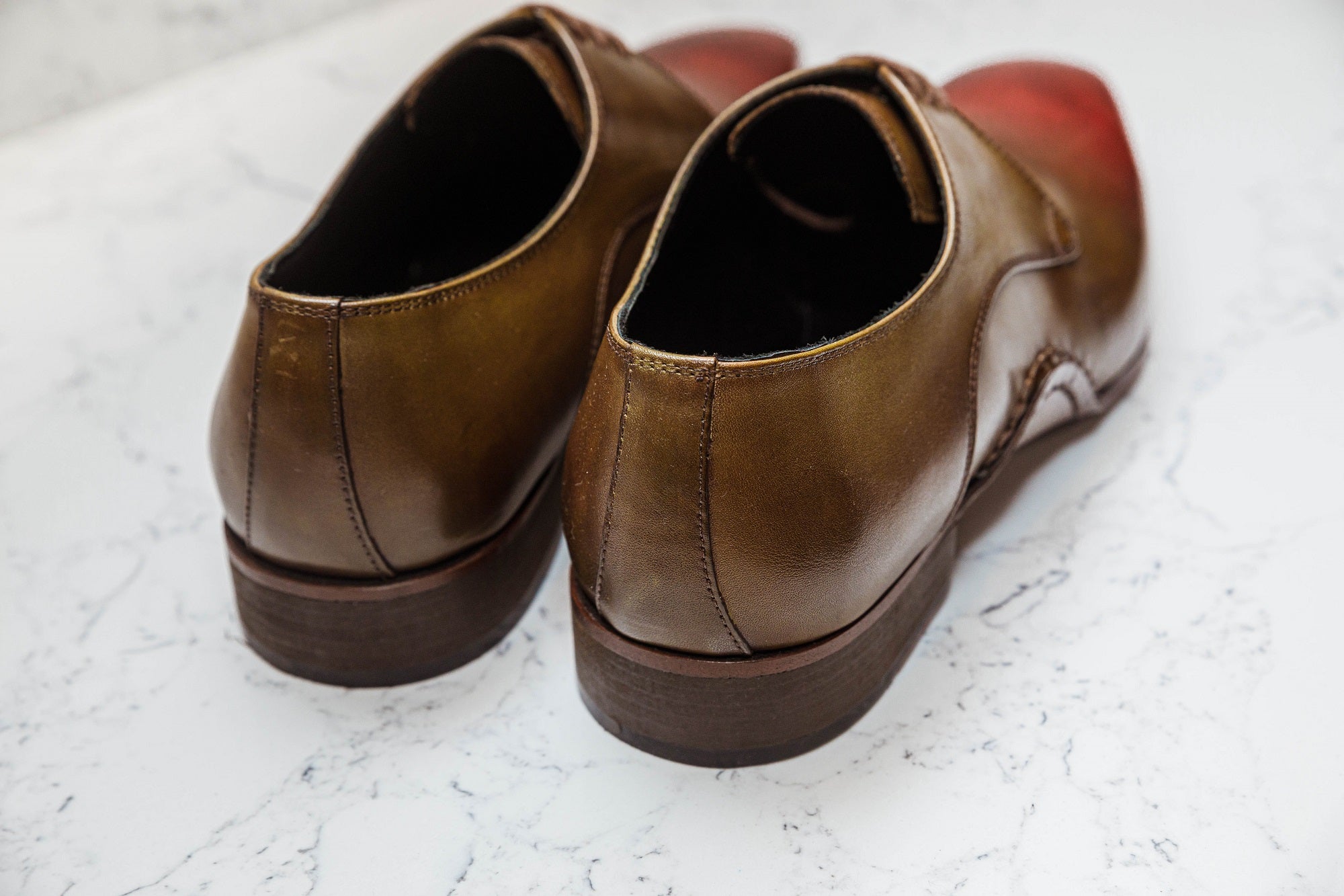 Natural Cherry Burgundy Patina - Shoes by Urbbana