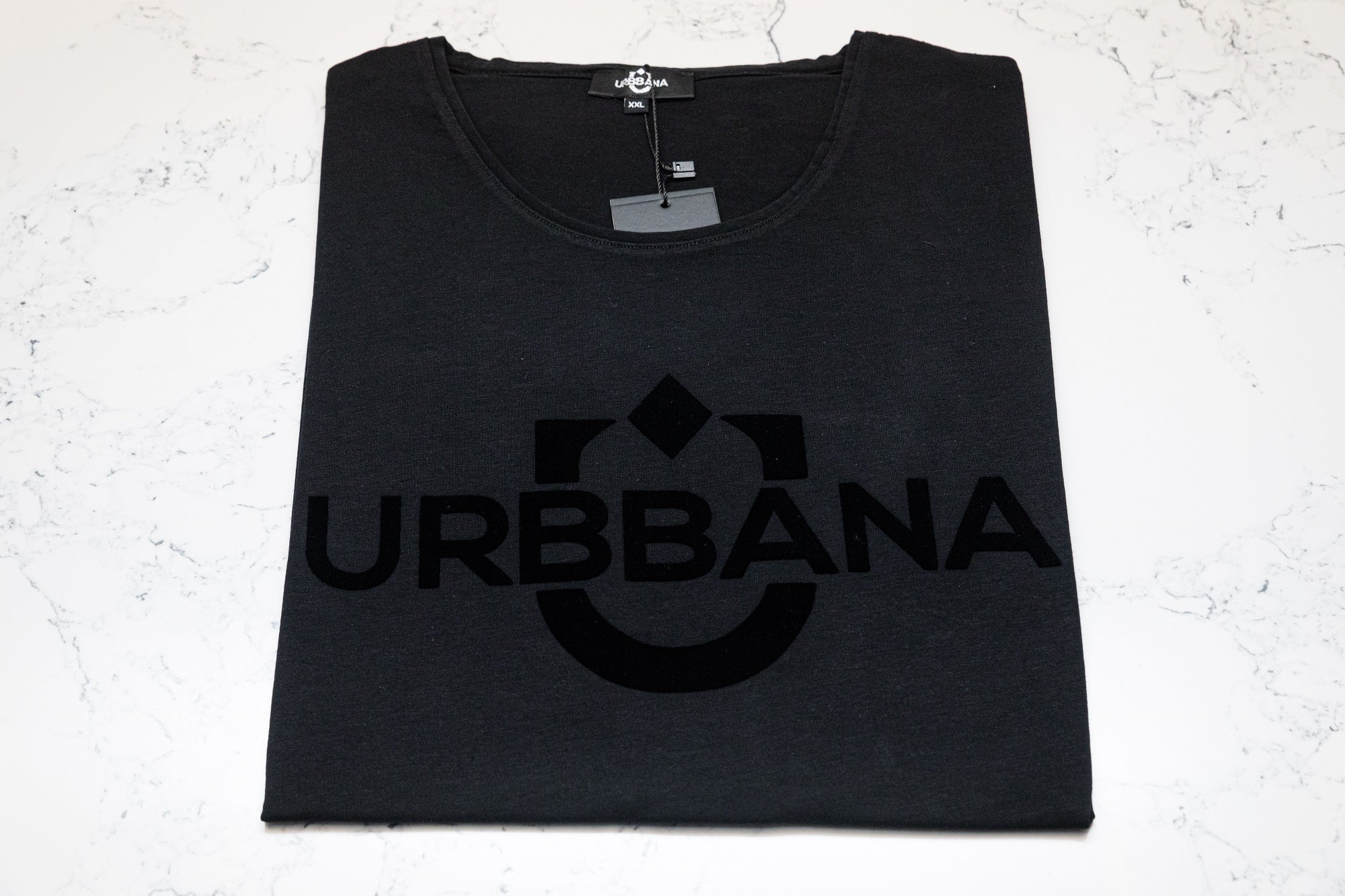 The Round Neck T-Shirt - Black - t-shirt by Urbbana