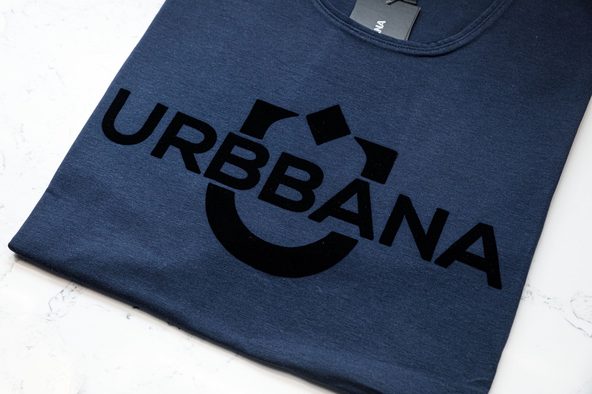 The Round Neck T-Shirt - Navy - t-shirt by Urbbana