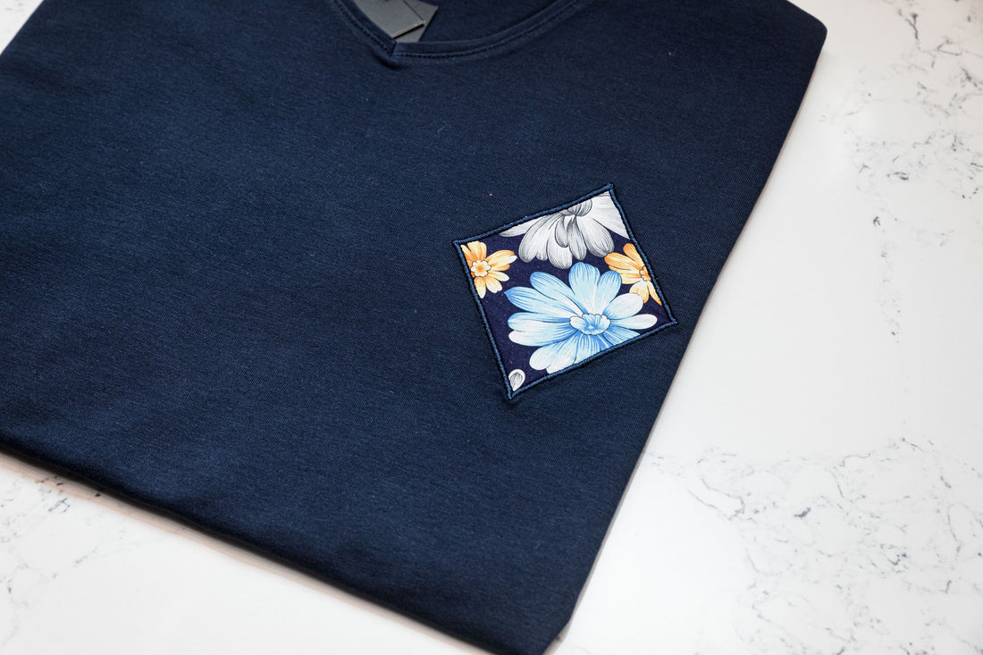 The Diamond T-Shirt - Navy - t-shirt by Urbbana