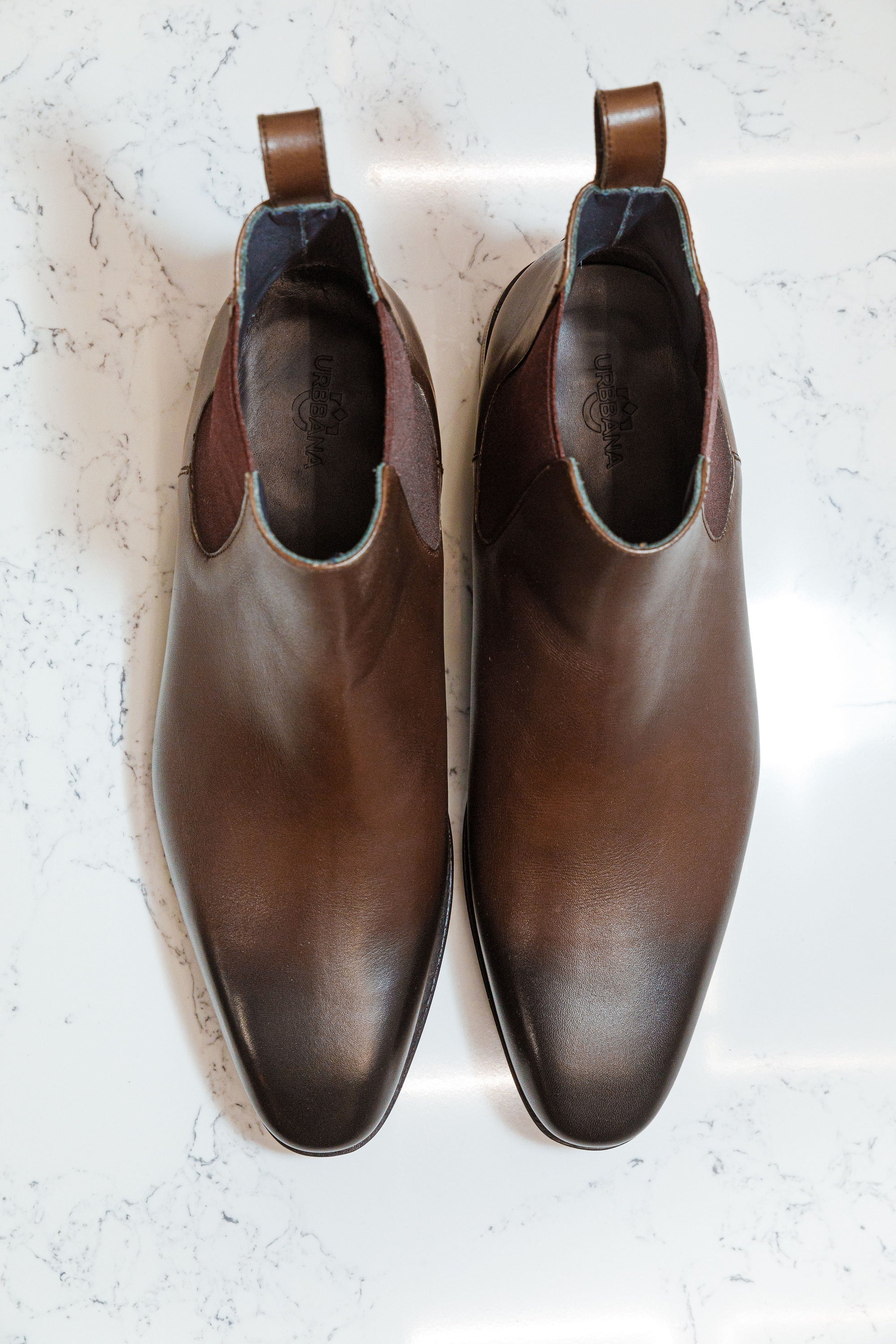 Brown Chelsea Boots - Boots by Urbbana