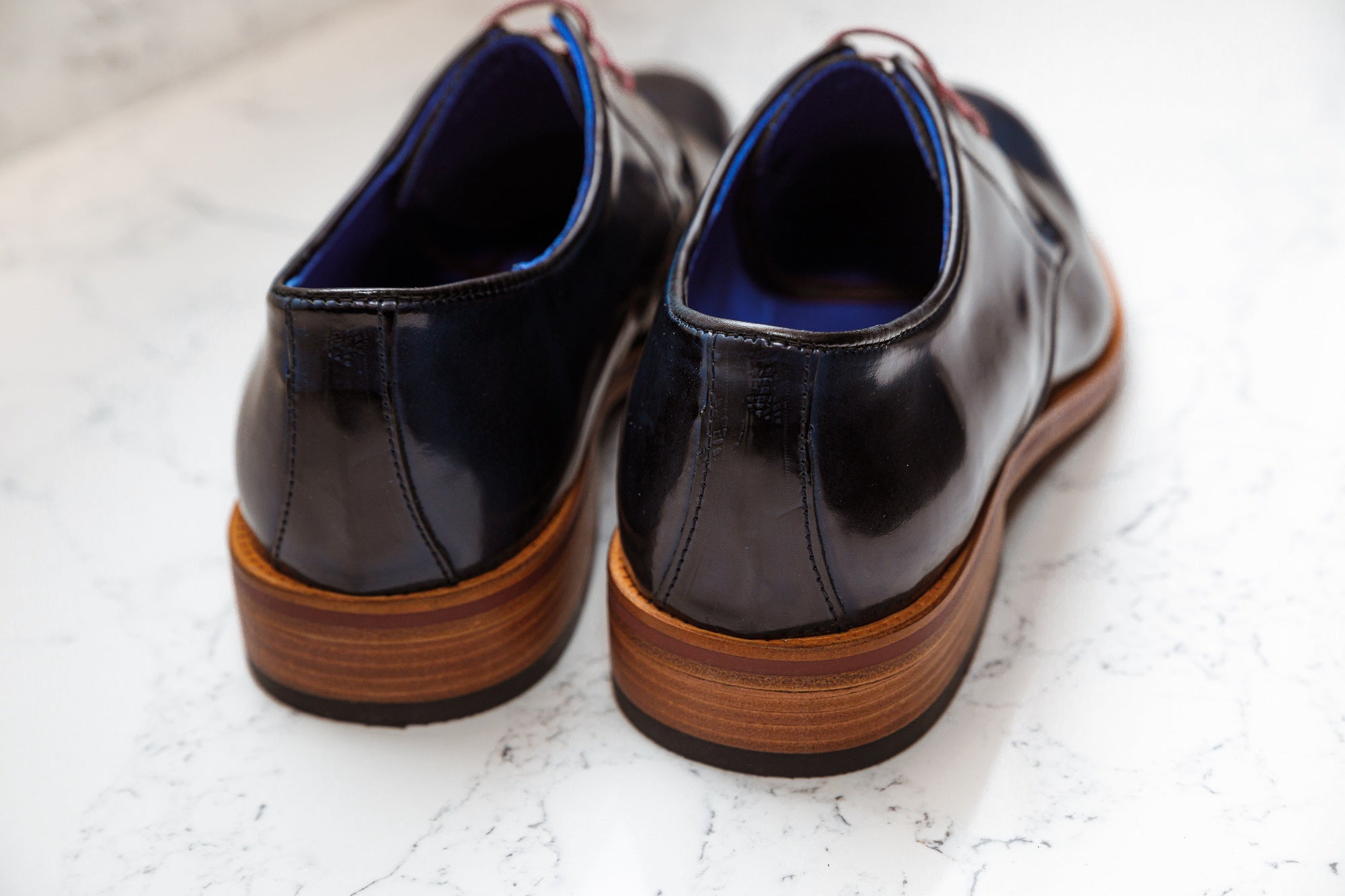 The Wellington Shoes - Navy - Shoes by Urbbana - Timeless Design