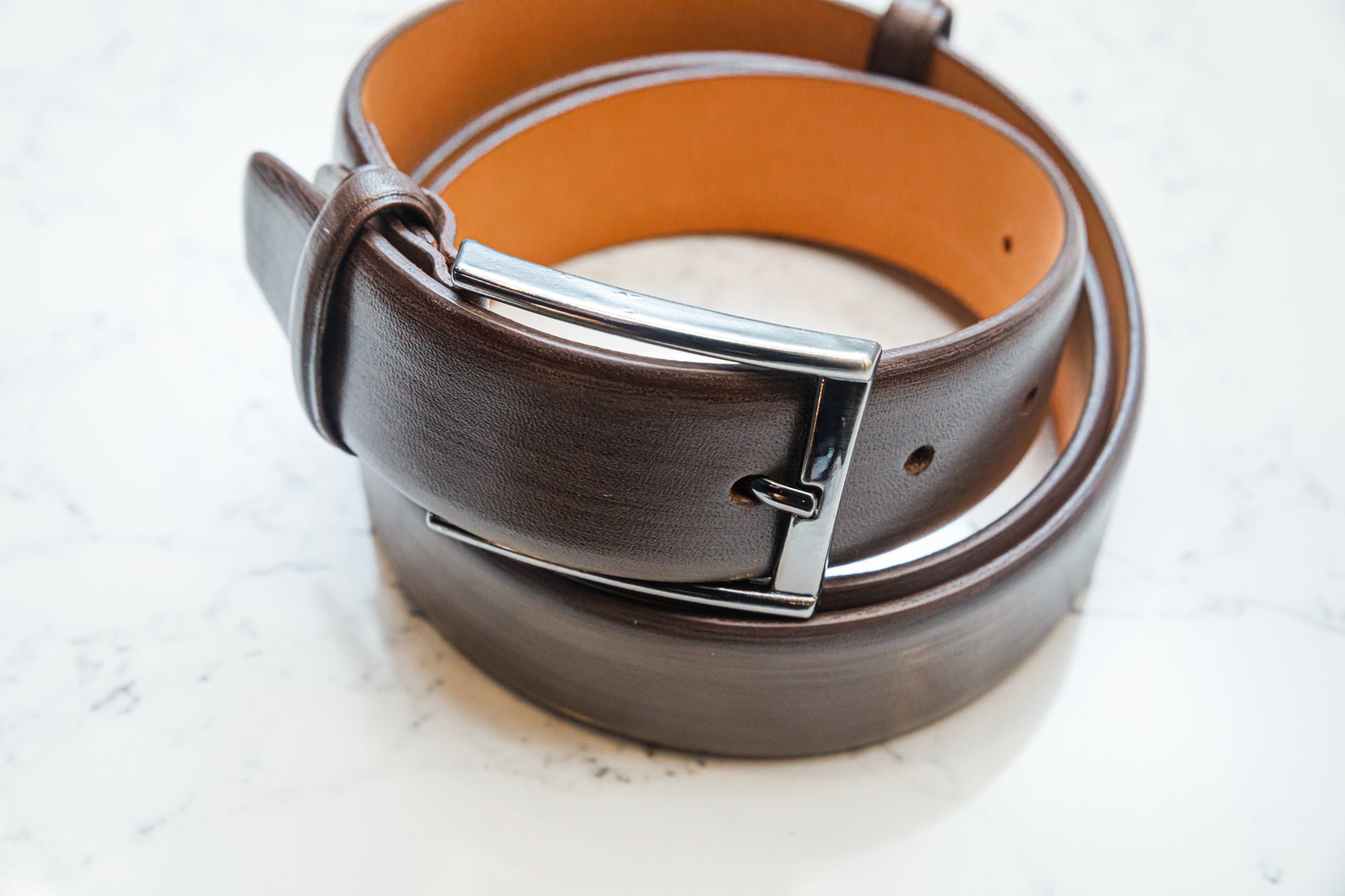 The Patina Belt - Chocolate Brown - Belt by Urbbana