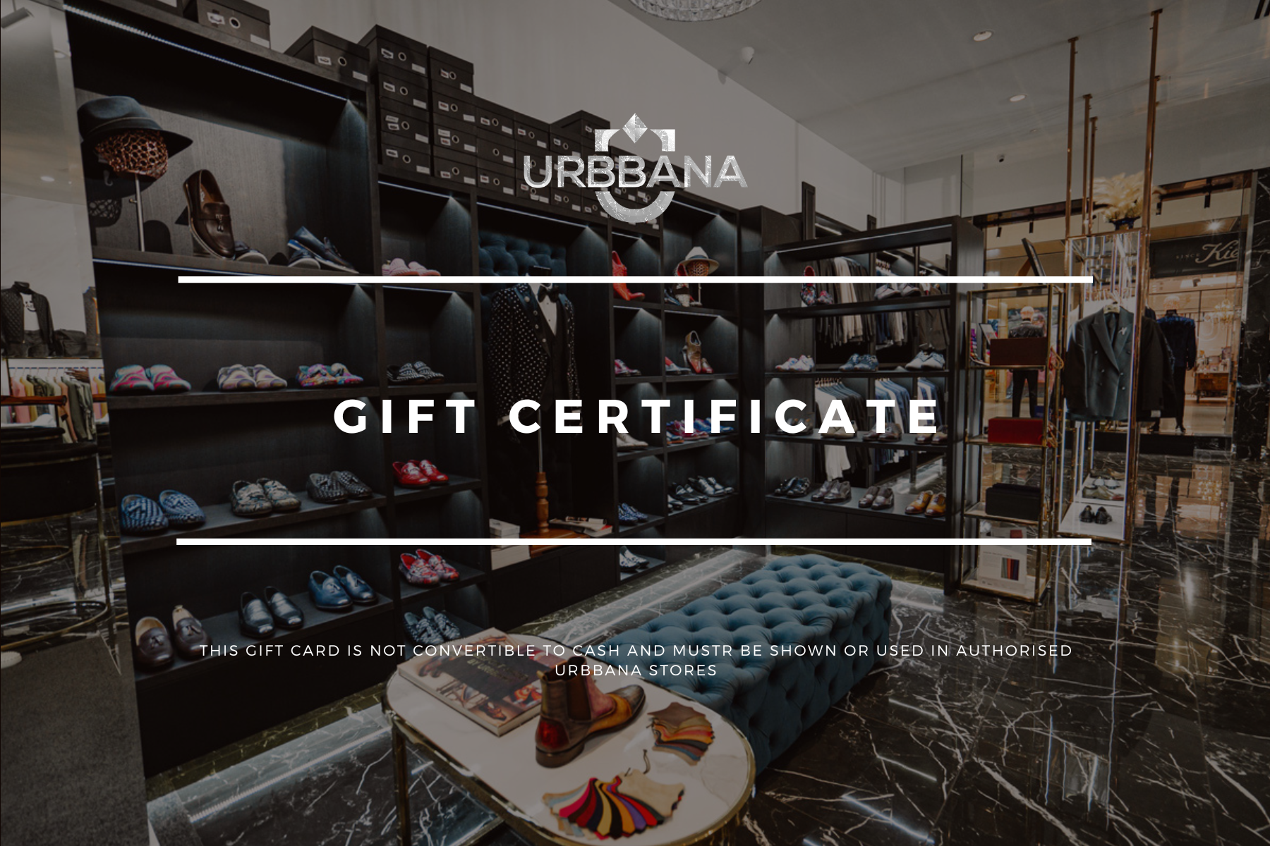 Urbbana Gift Card - Gift Cards by Urbbana