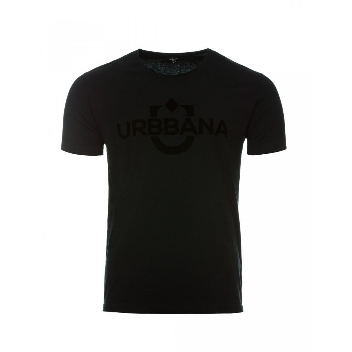 The Round Neck T-Shirt - Black - t-shirt by Urbbana