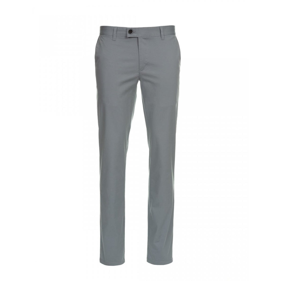 Sharkskin Grey Cotton Stretch Chinos - URBBANA Stretch Chinos
