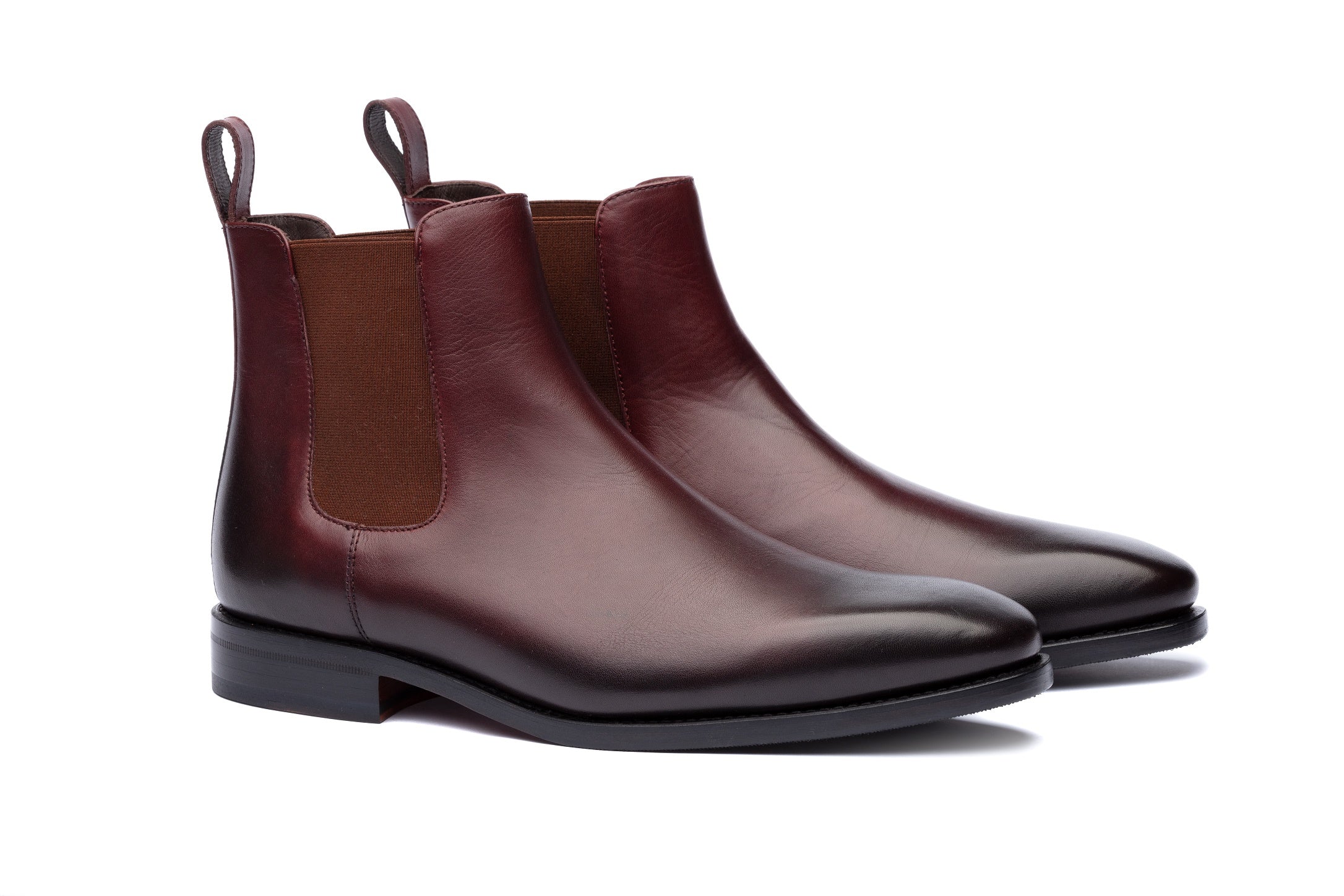 Burgundy Chelsea Boots - Boots by Urbbana