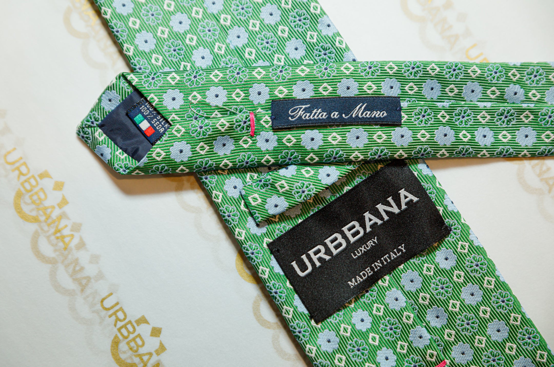 The Henrik Silk Tie - Made in Italy - by Urbbana
