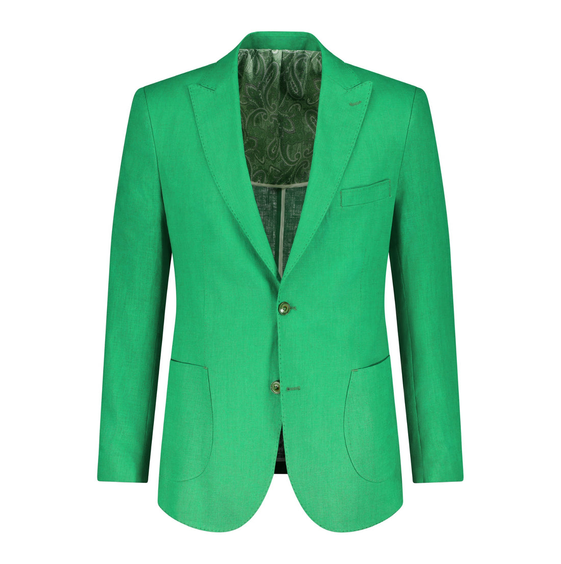 The Mint Linen Jacket - Jacket by Urbbana