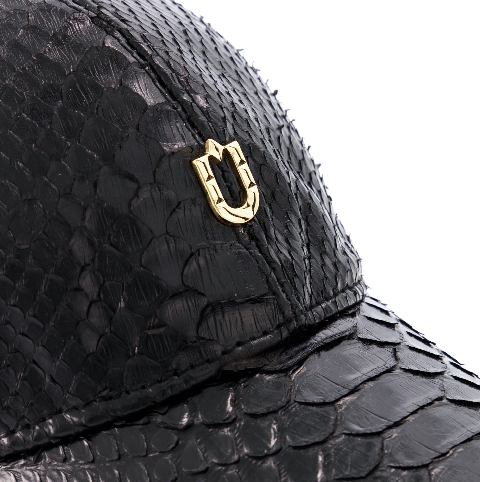 Nuno Python Skin Cap - Black - by Urbbana