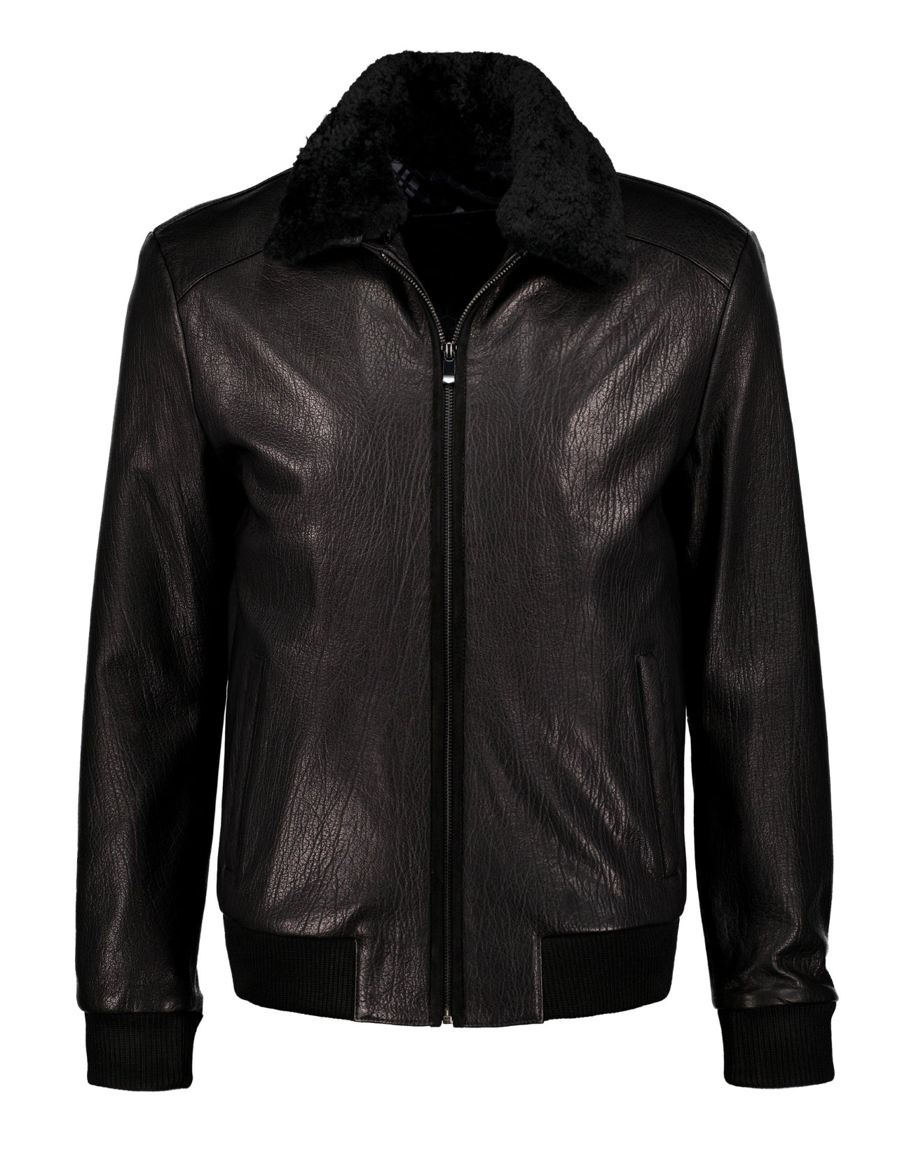 Python Leather Jacket - Brown – Urbbana