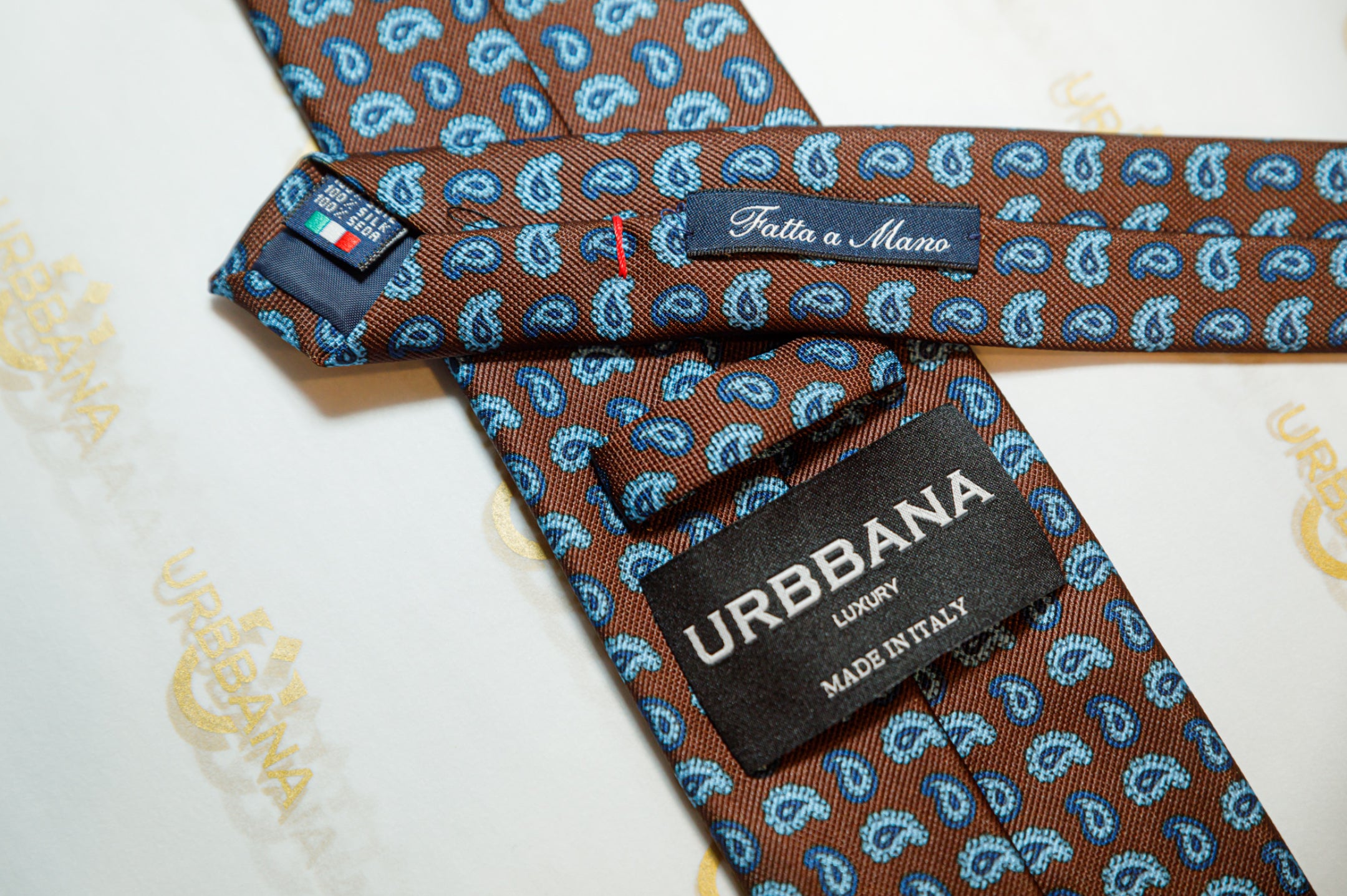 The Mikel Silk Tie - Made in Italy - by Urbbana