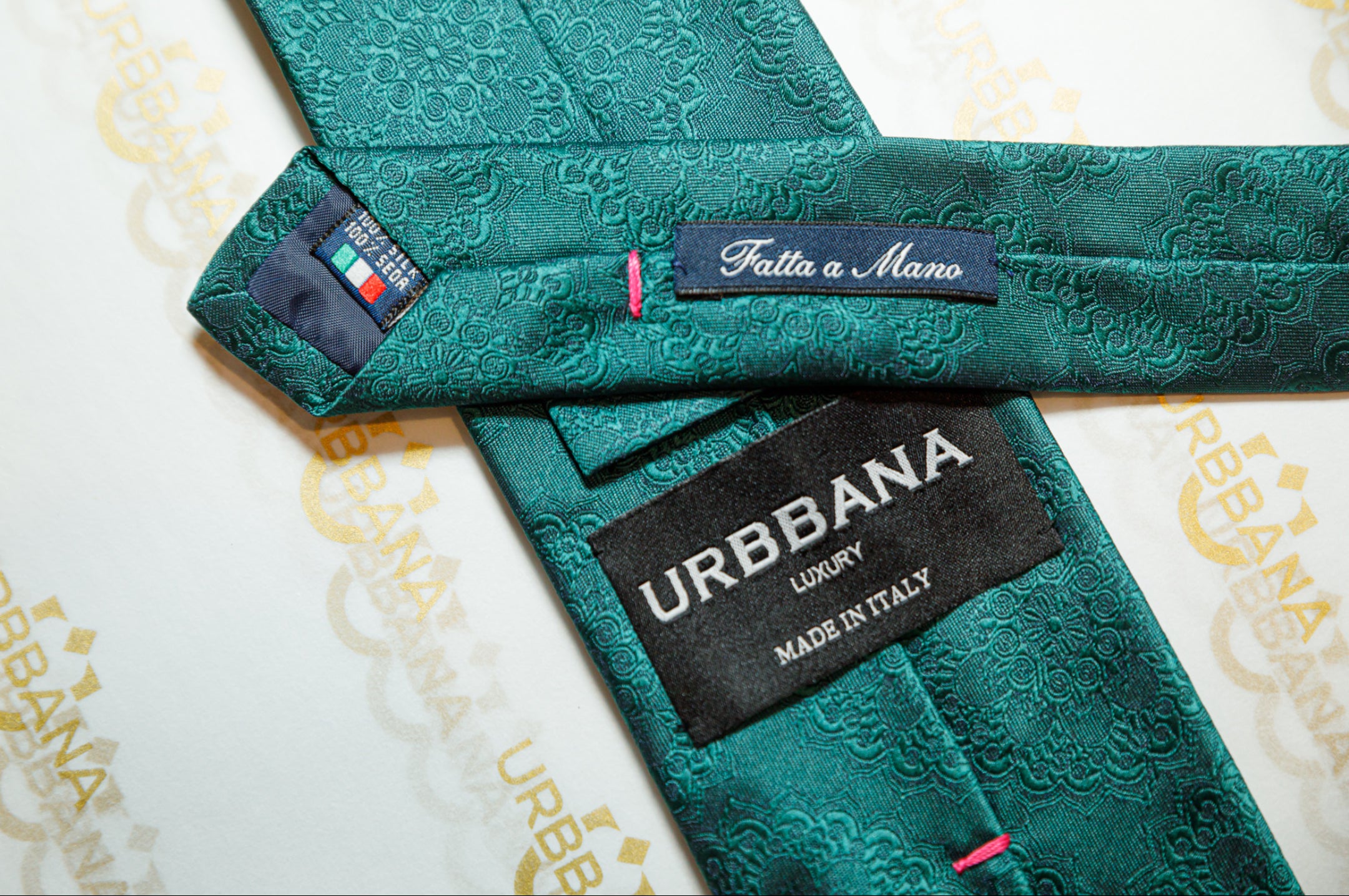 The Luka Silk Tie - Made in Italy - by Urbbana