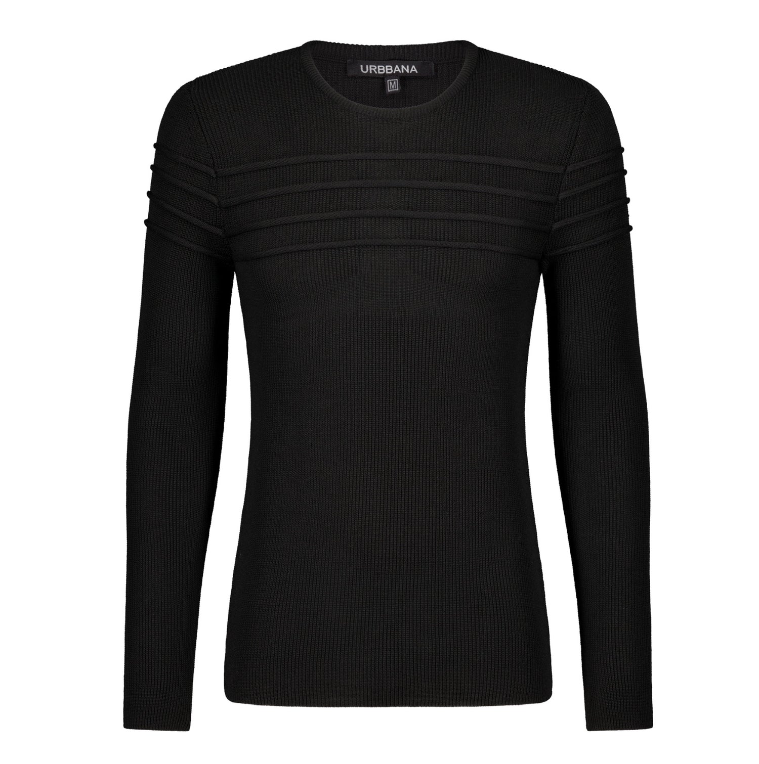 The Solomon Sweater - Black - Sweater by Urbbana