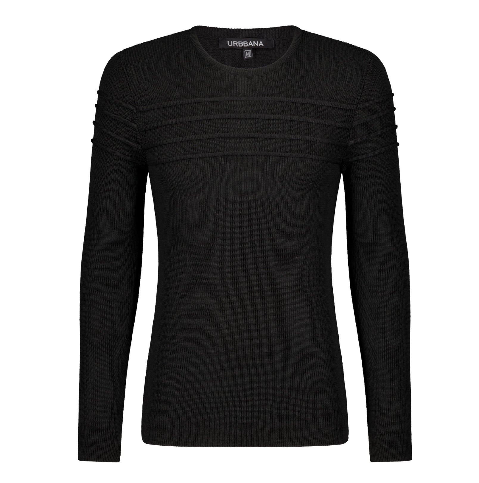 The Solomon Sweater - Black - Sweater by Urbbana