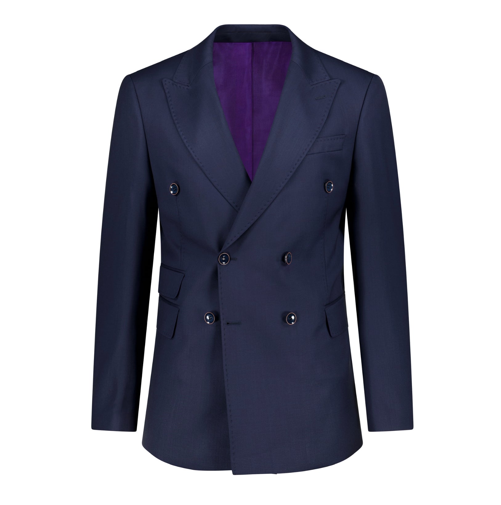 The Zannet Double Breasted Wool Jacket - Jacket by Urbbana