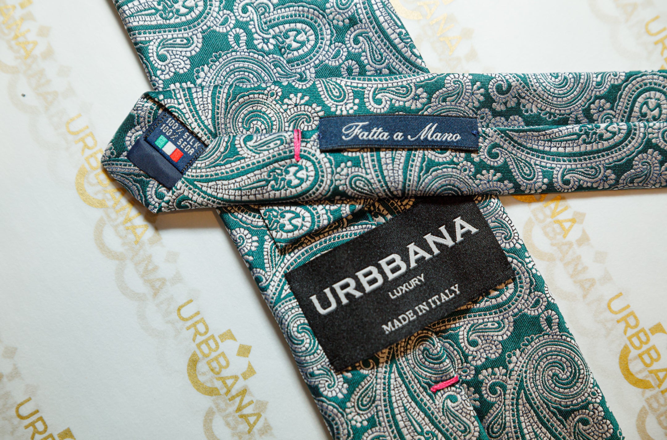 The Zuma Silk Tie - Made in Italy - by Urbbana
