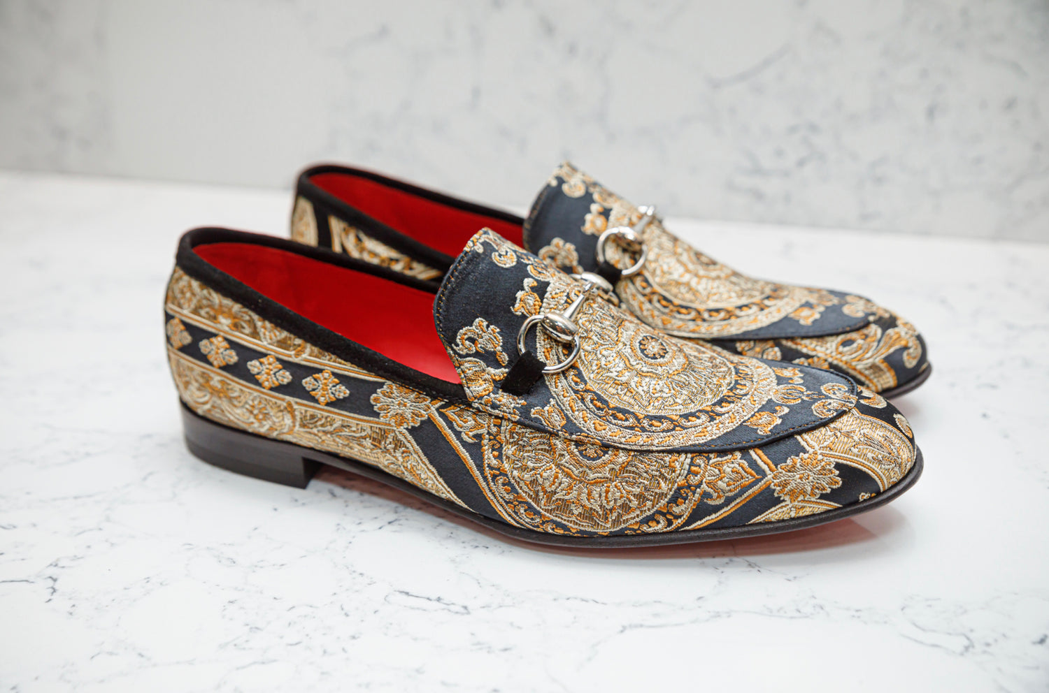 The Baroque Loafers - Black - Loafers by Urbbana