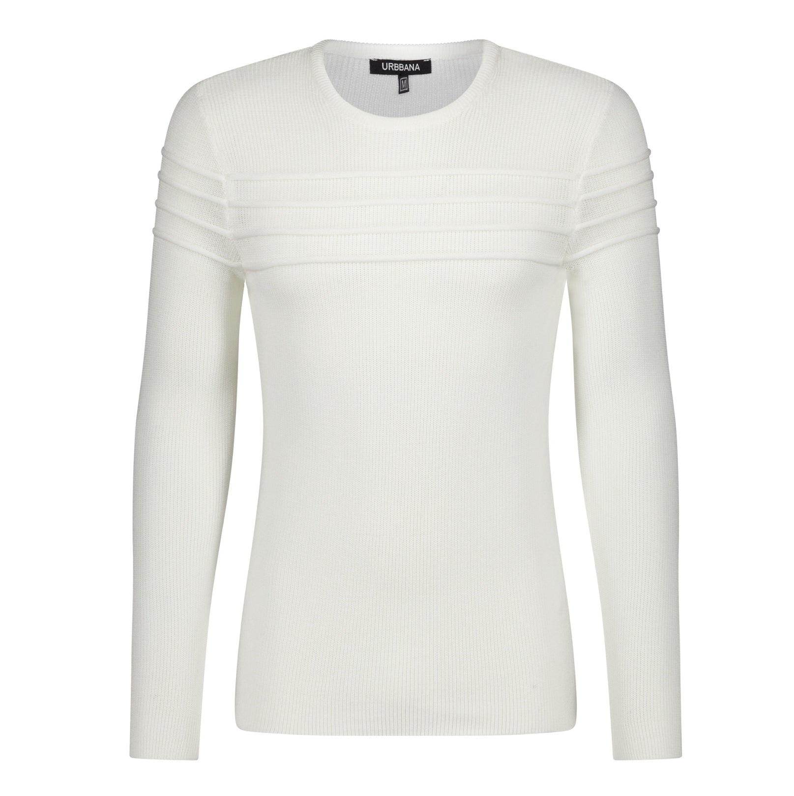 The Solomon Sweater - White - Luxe Comfort Sweater by Urbbana