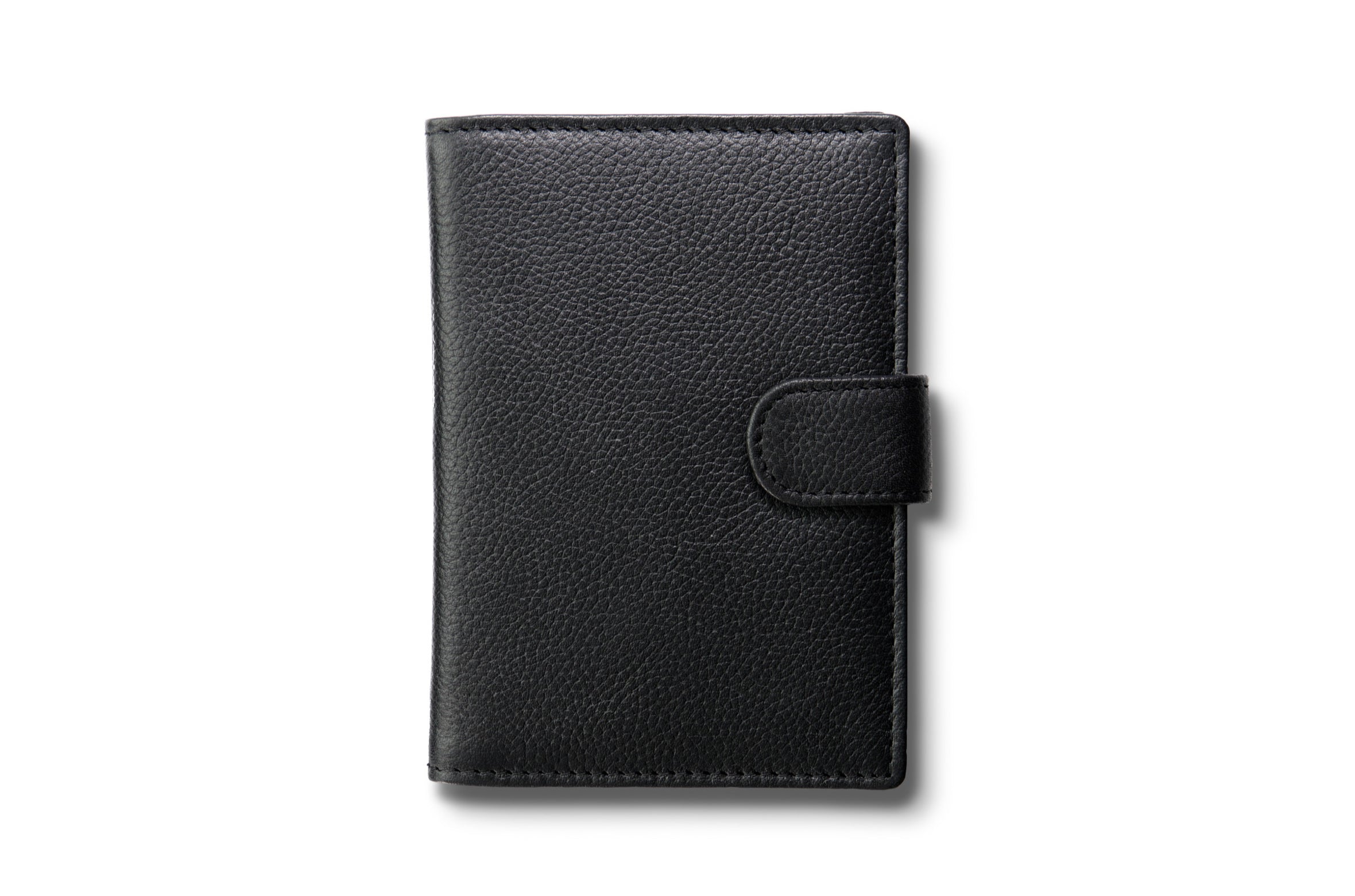 The Passport Wallet - Black - URBBANA Luxury Wallet Collection