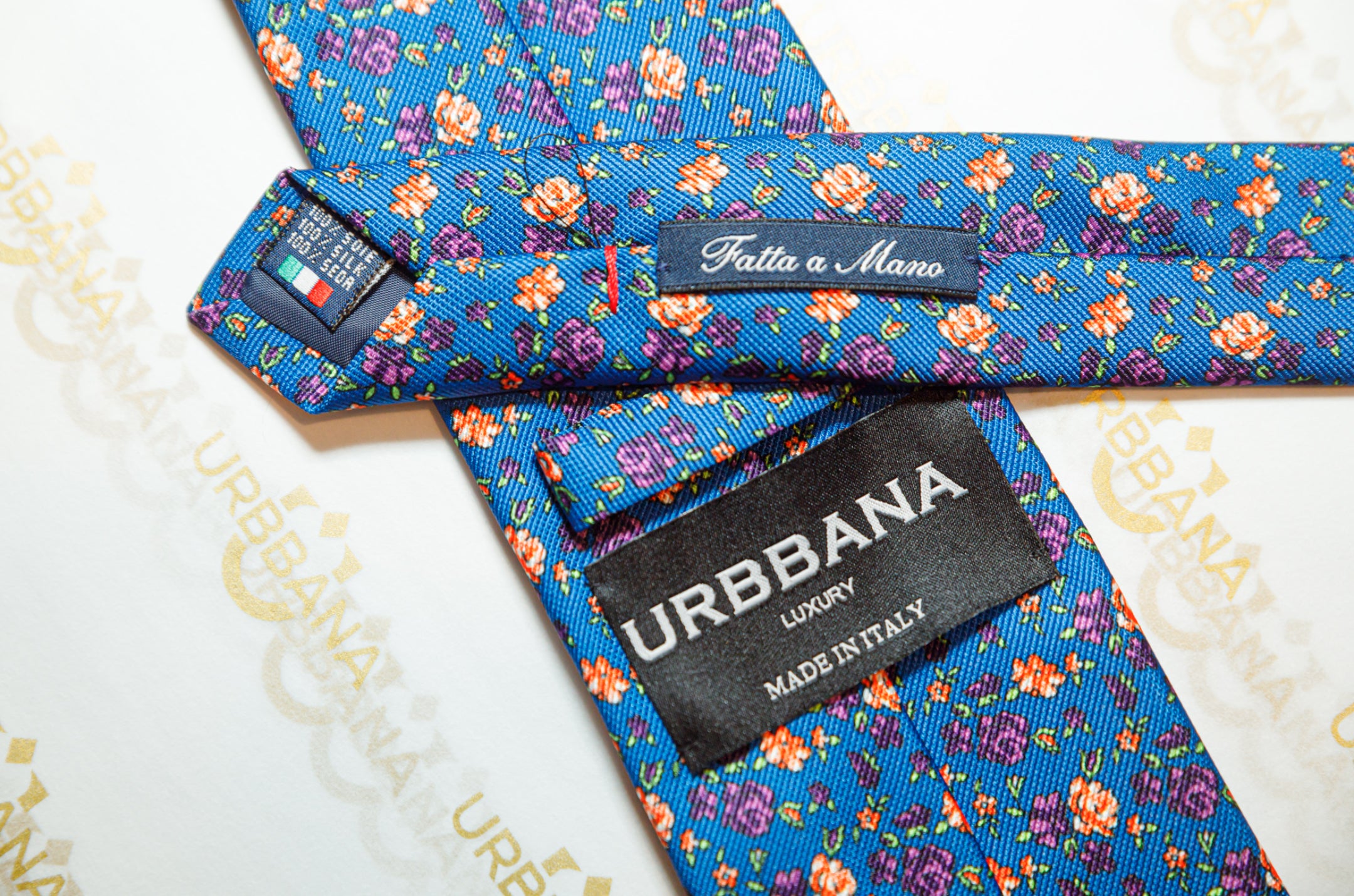 The Dino Silk Tie - Made in Italy - by Urbbana