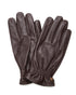 Lambskin Leather Gloves - Brown - URBBANA Luxury Gloves Collection