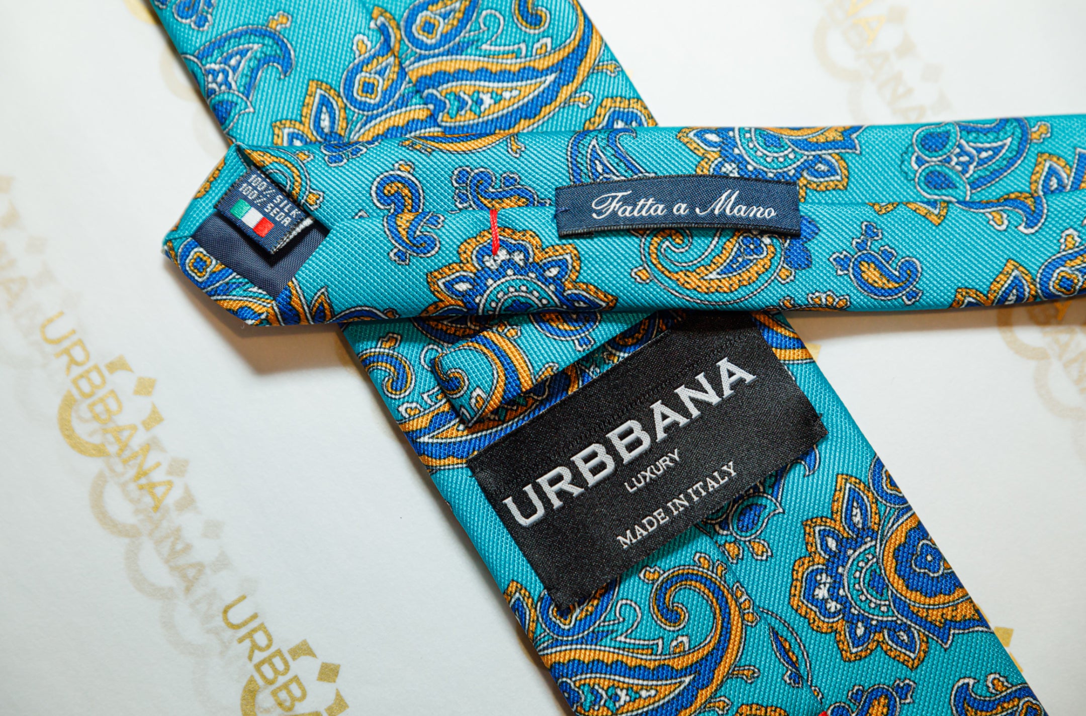 The Ramid Silk Tie - Made in Italy - by Urbbana