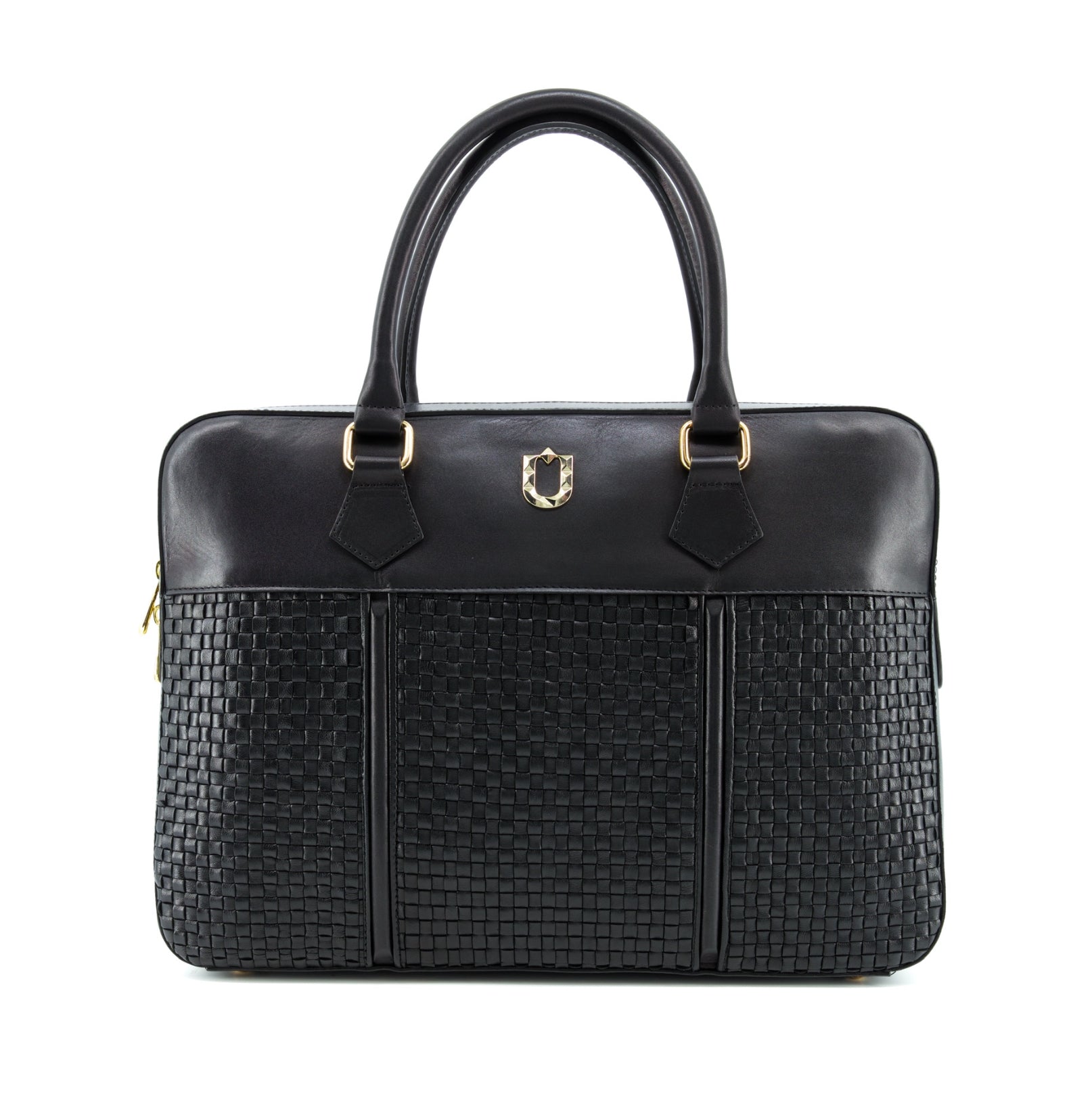 The Zuma Briefcase - Black - Handmade Spanish Luxury,
