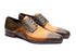 The Opanka Patina Shoes - Brown & Gold - Brogues by Urbbana