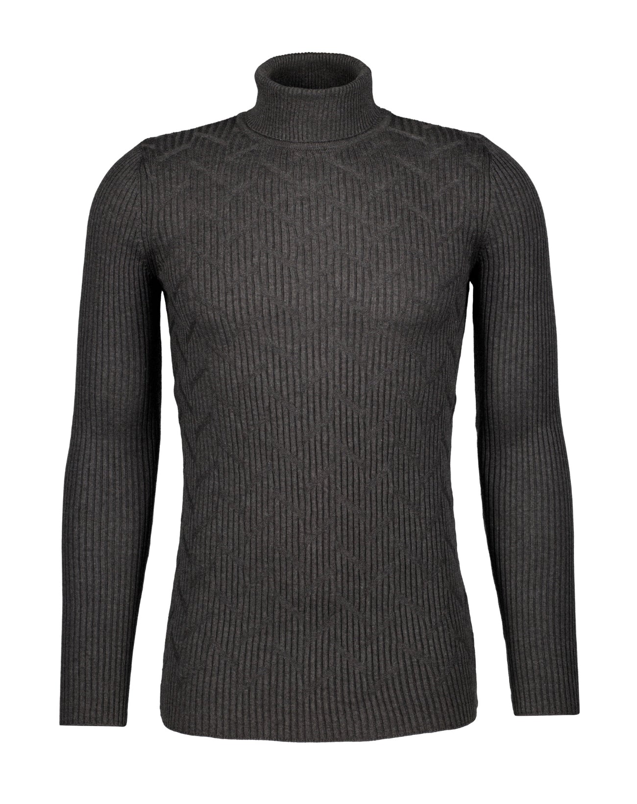 Gray on sale ribbed turtleneck