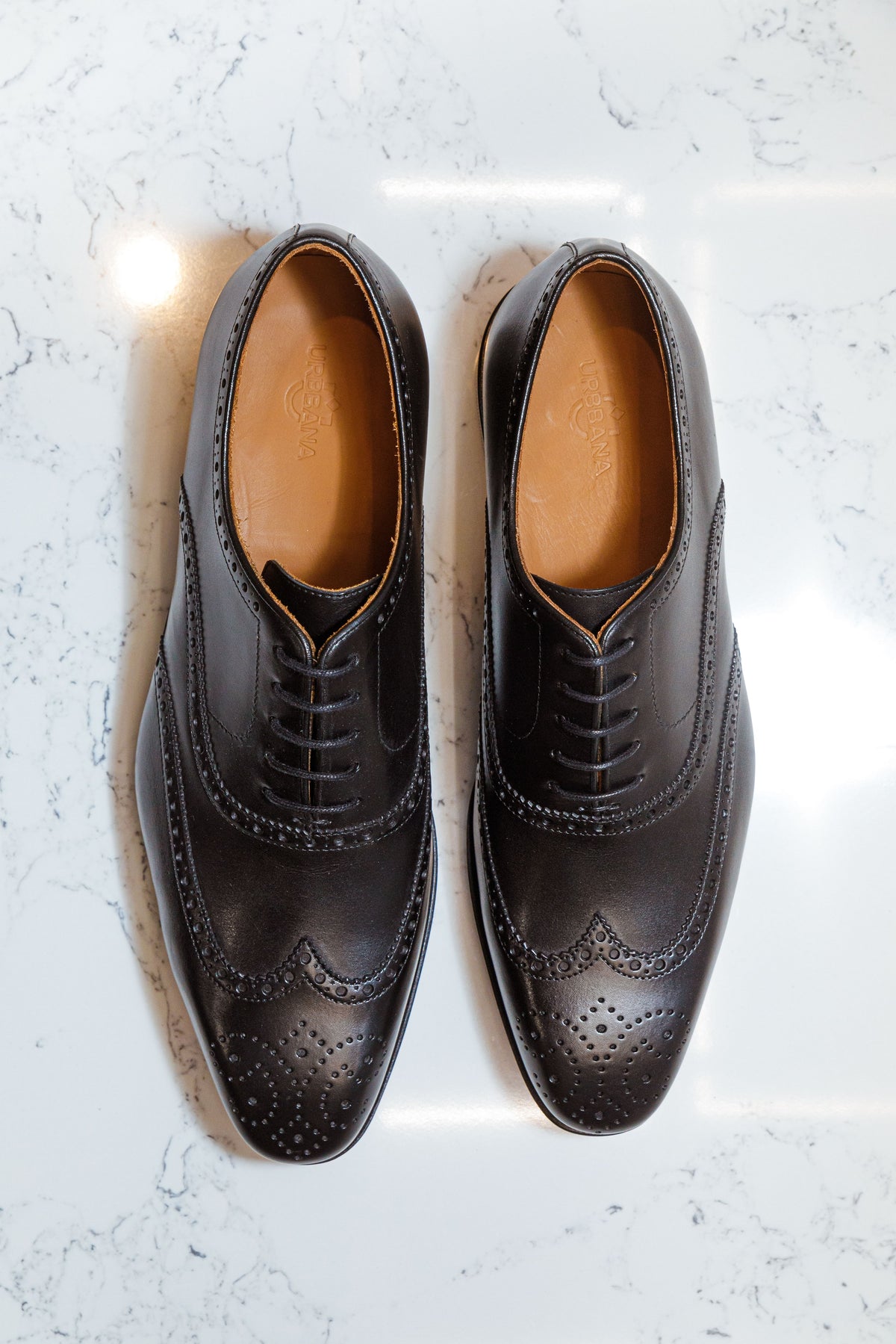 Black Brogues - Brogues by Urbbana