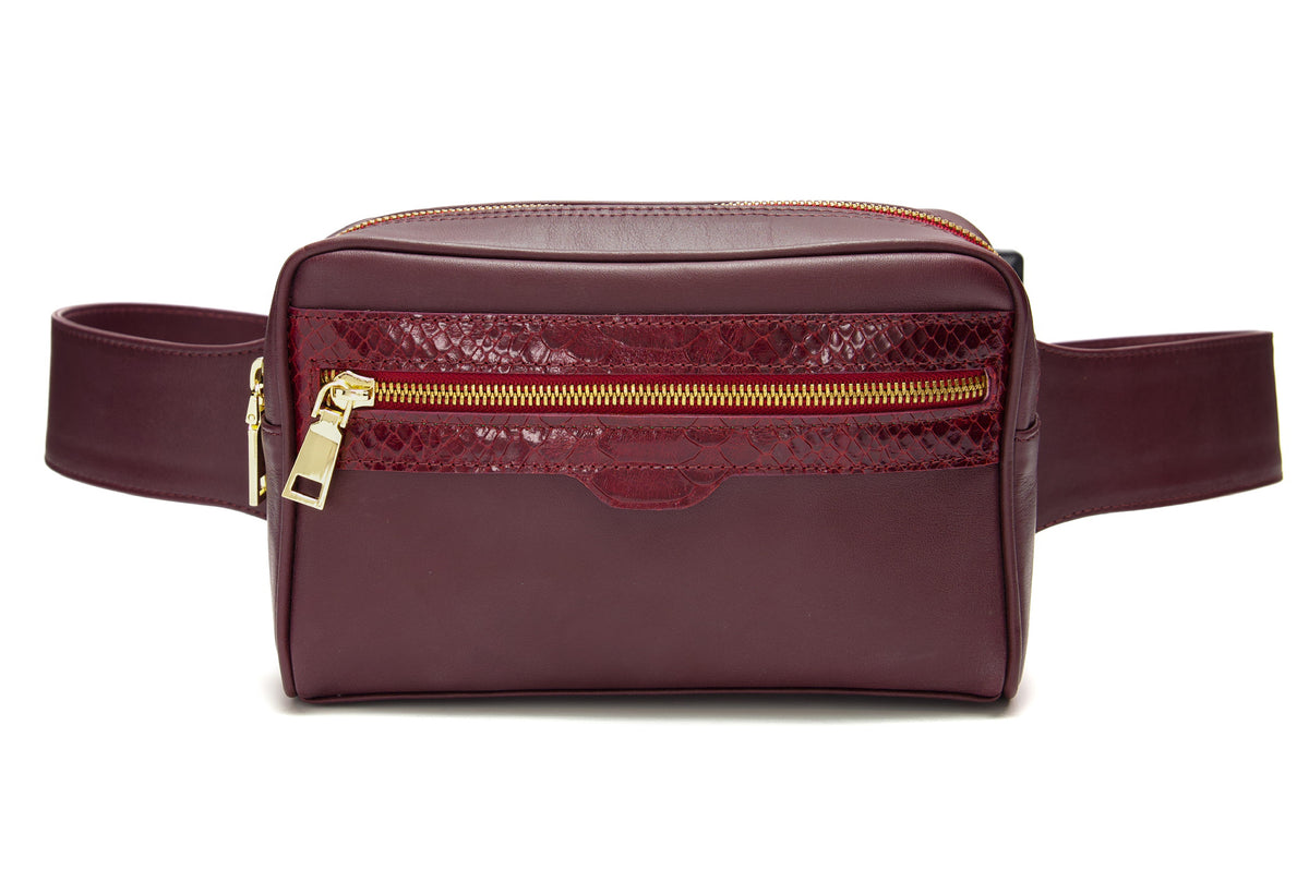 The Cross Body Bag - Burgundy - URBBANA Bag Collection