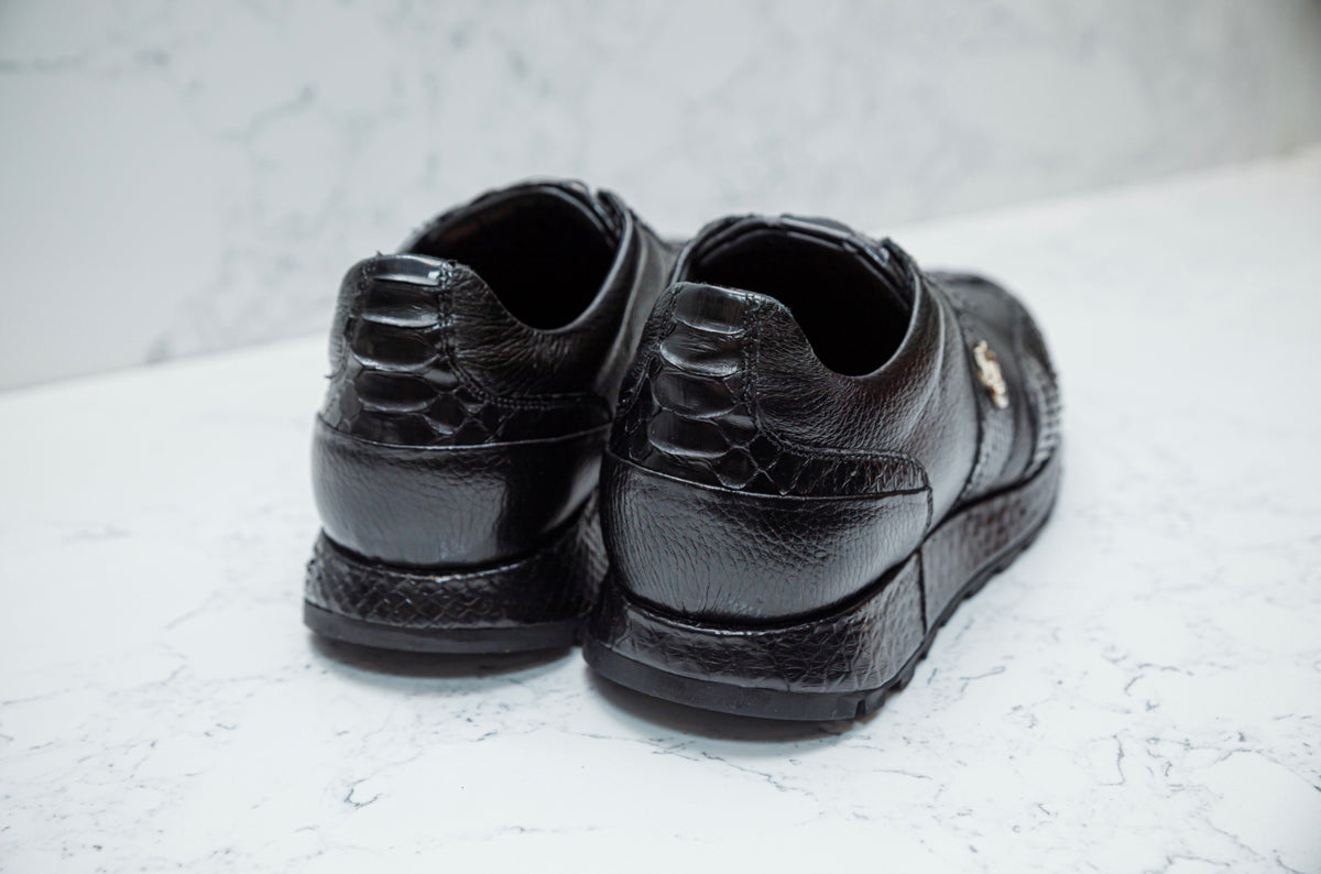 The Juarez Python Sneakers - URBBANA Handmade Shoes