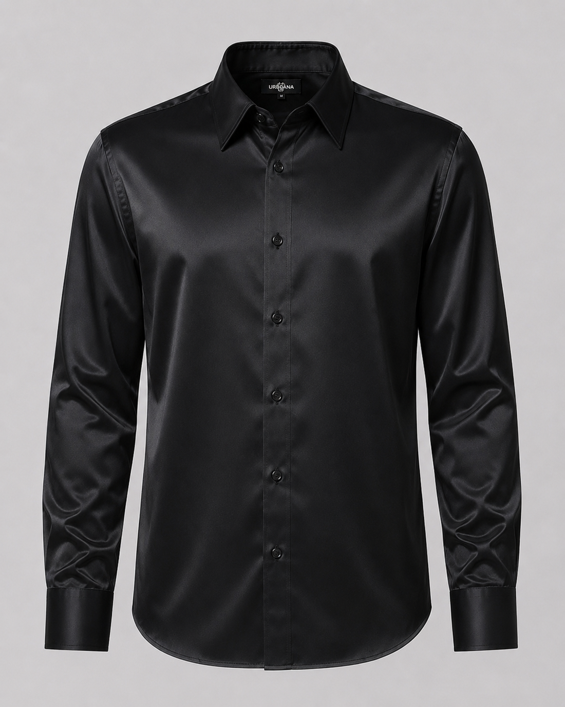 Mulberry Silk Shirt - Black