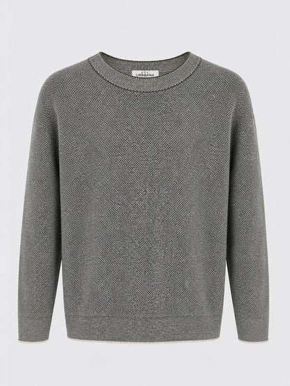 The Oslo wool sweater - Grey